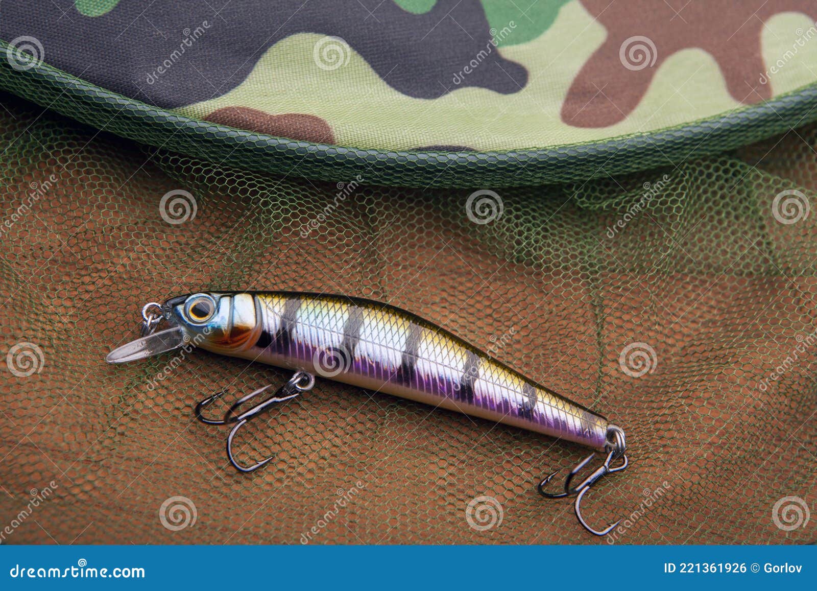 Image of fishing bait net stock photo. Image of background - 221361926