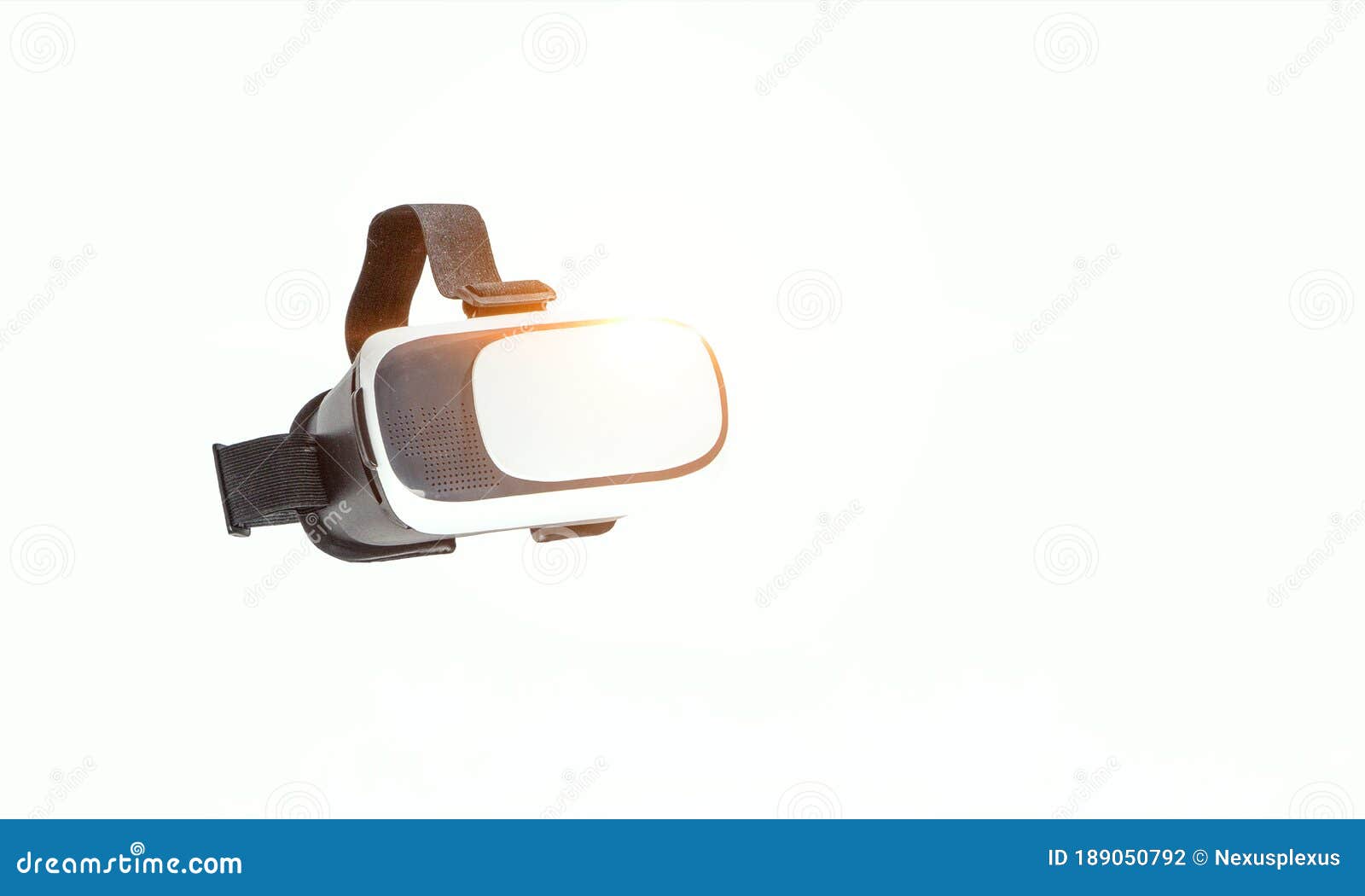 Image of Floating Virtual Reality Goggles Stock Photo Image of