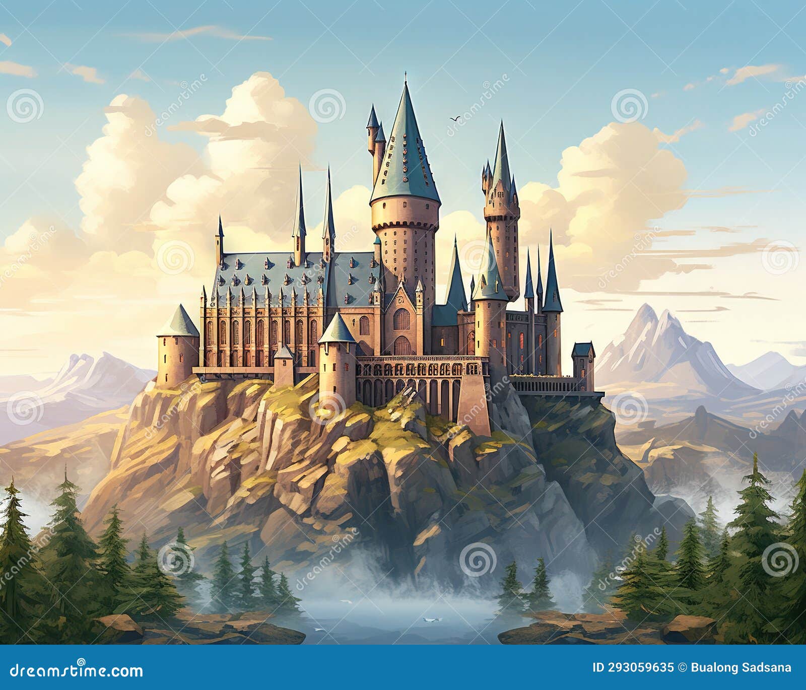 Hogwarts Castle Stock Illustrations 112 Hogwarts Castle Stock Illustrations Vectors Clipart Dreamstime