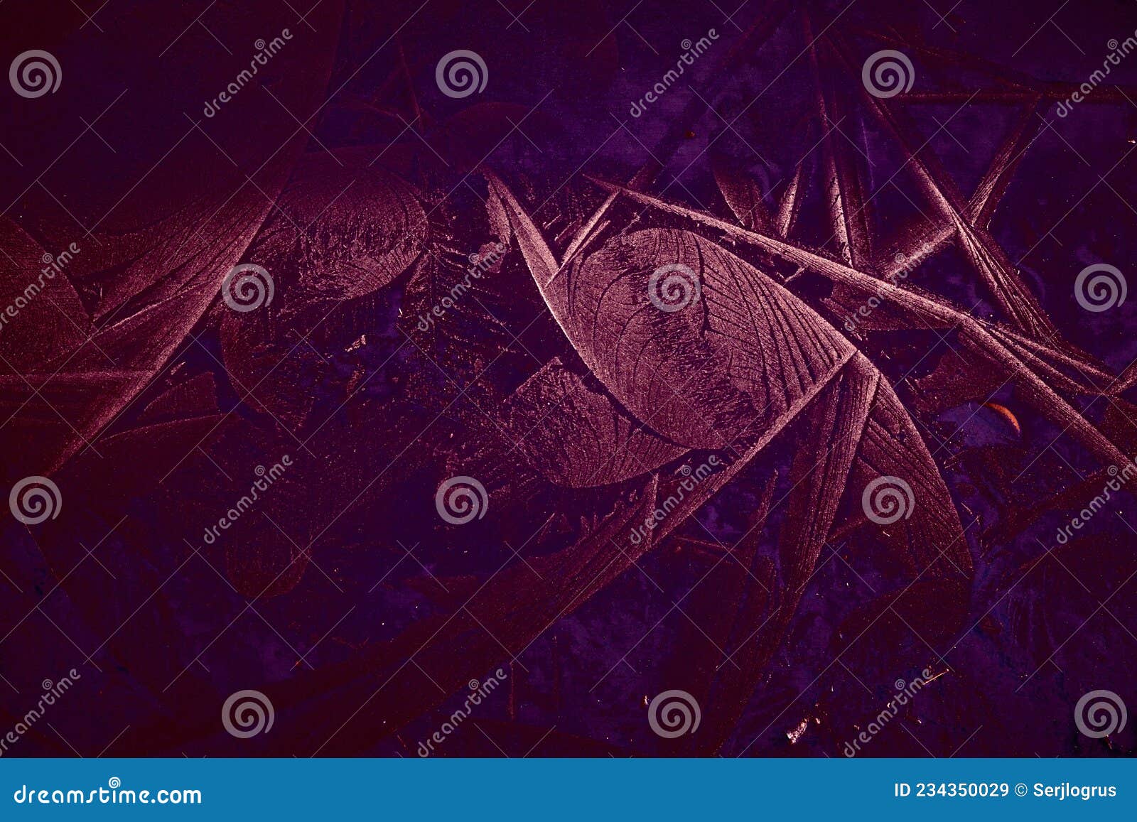 Image of frozen ground stock illustration. Illustration of beautiful