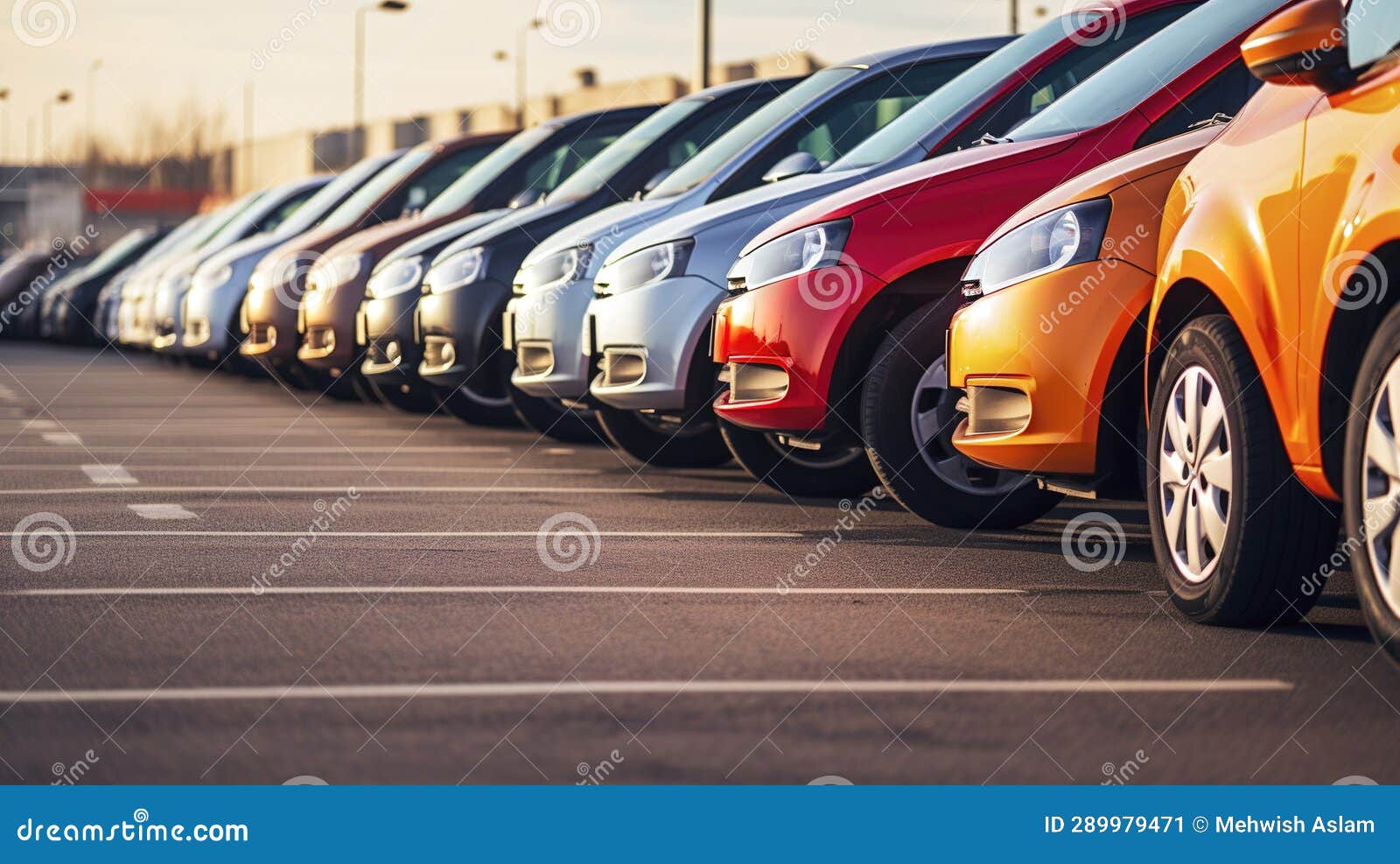 A Photo of a Car Rental Fleet Management Stock Illustration