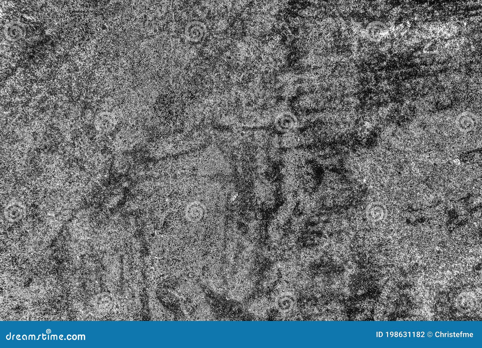 Image of the Grained Surface with Different Scratches Stock Photo ...