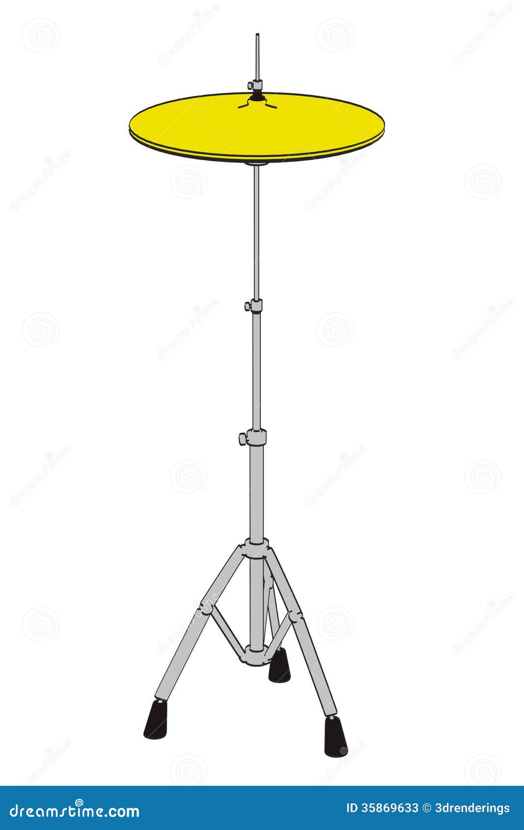 Image Of Hihat Cymbal Stock Photos Image 35869633