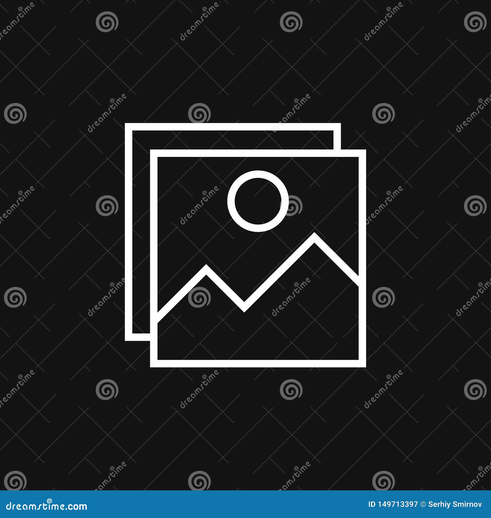 Image Icon Logo, Illustration, Vector Sign Symbol for Design Stock Illustration Illustration