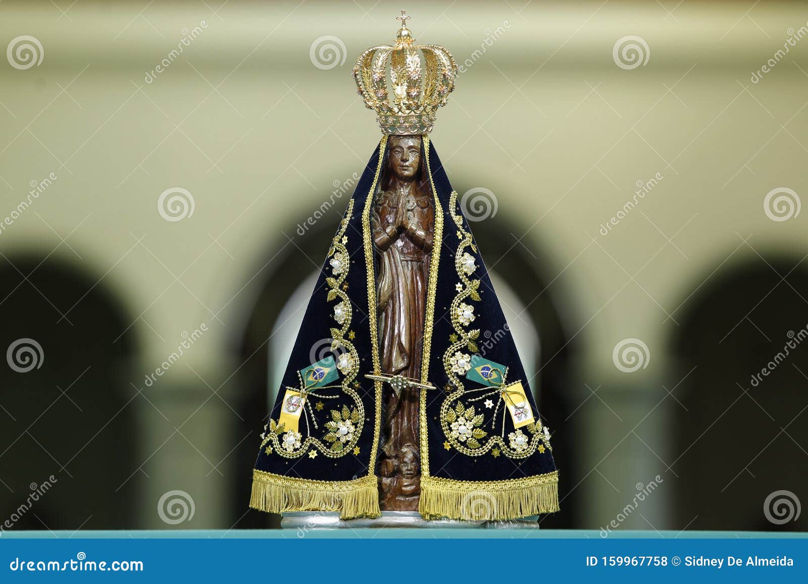 image of our lady of aparecida - statue of the image of our lady of aparecida