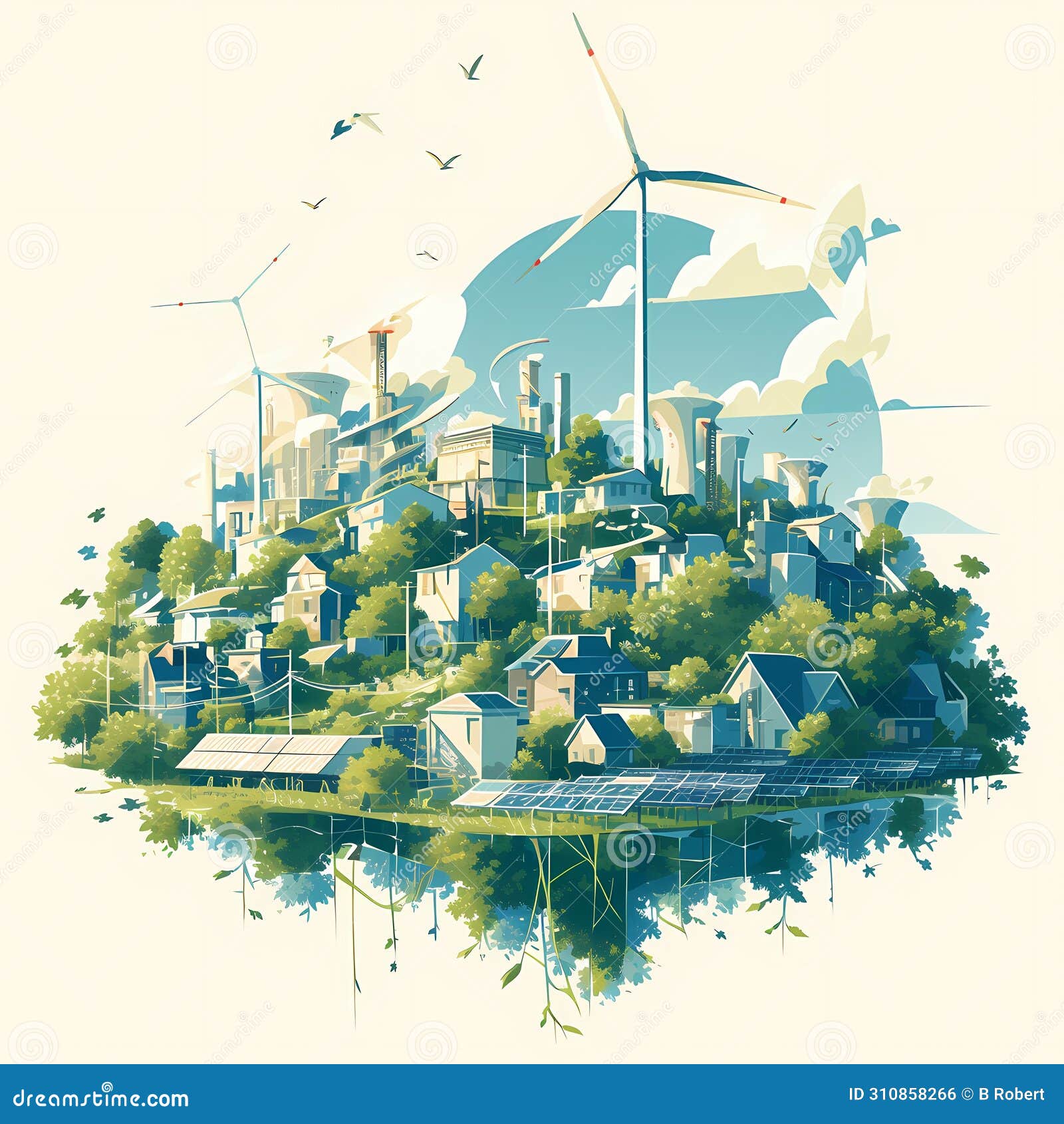 renewable energy future city 
