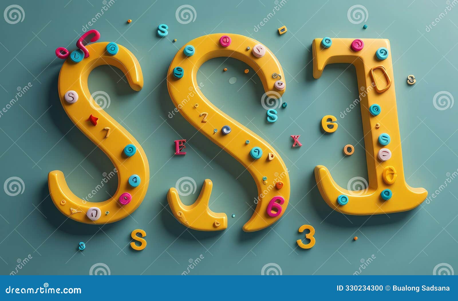 3d the letters 