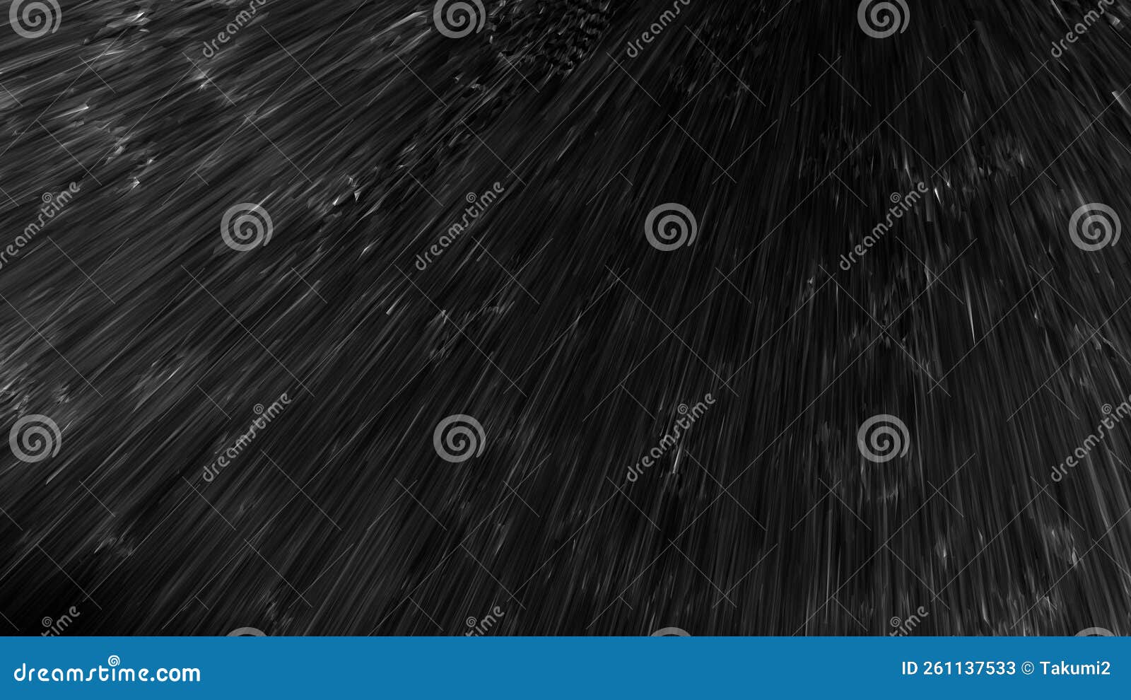 Image of Rain Falling on a Black Background Stock Image Image of