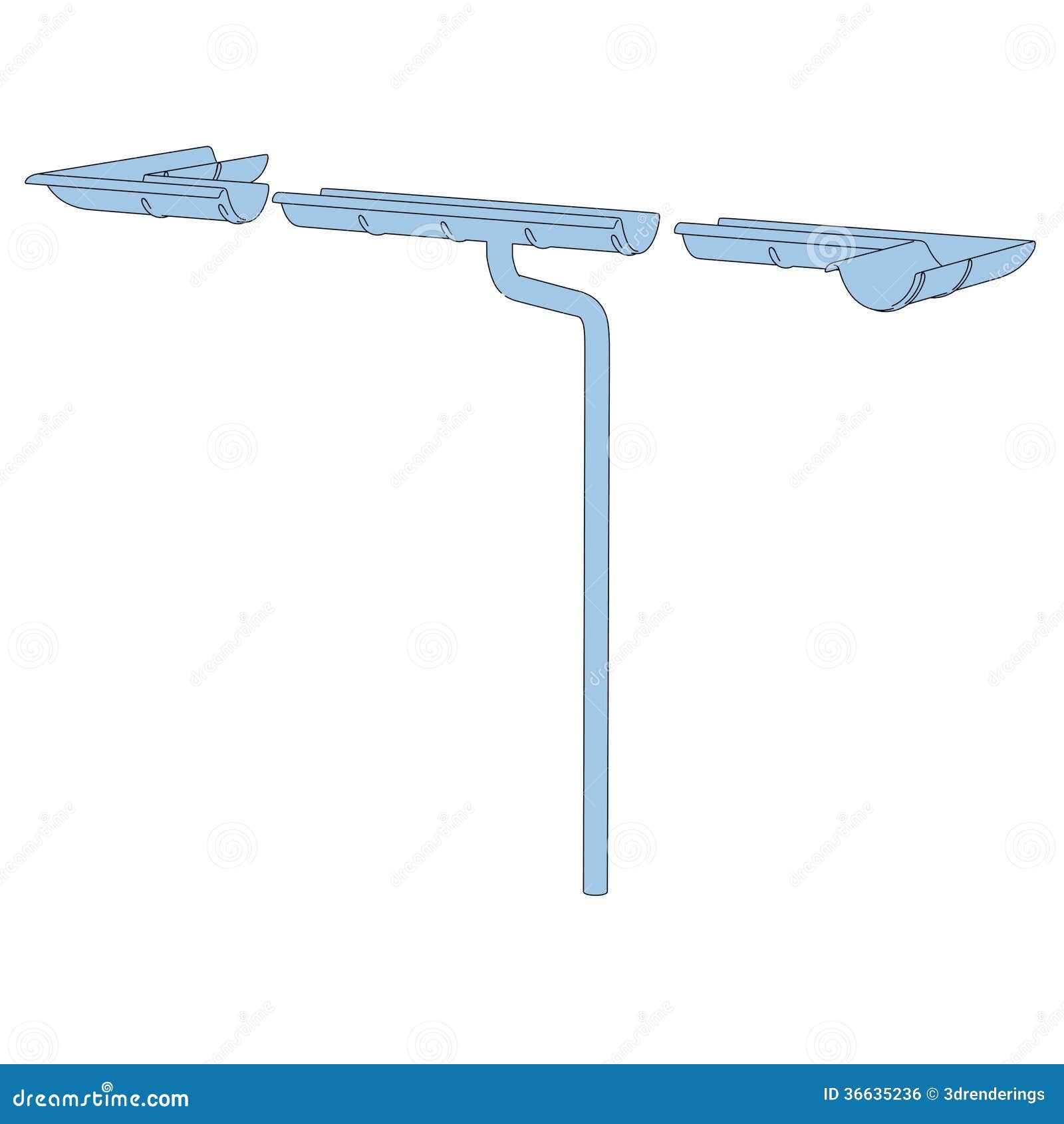 Roof Gutter Icon Vector Illustration 85300912