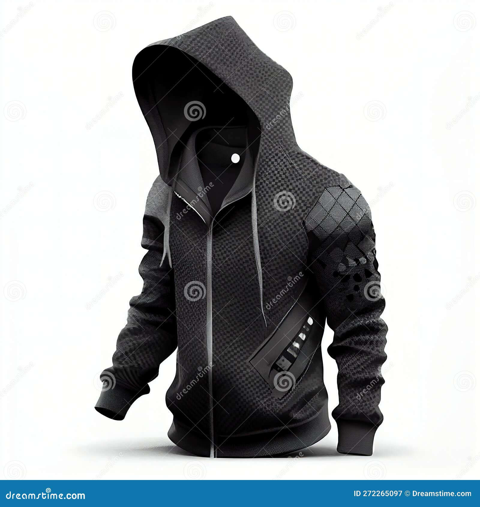 Futuristic Hoodie: the Ultimate Combination of Advanced Materials and ...