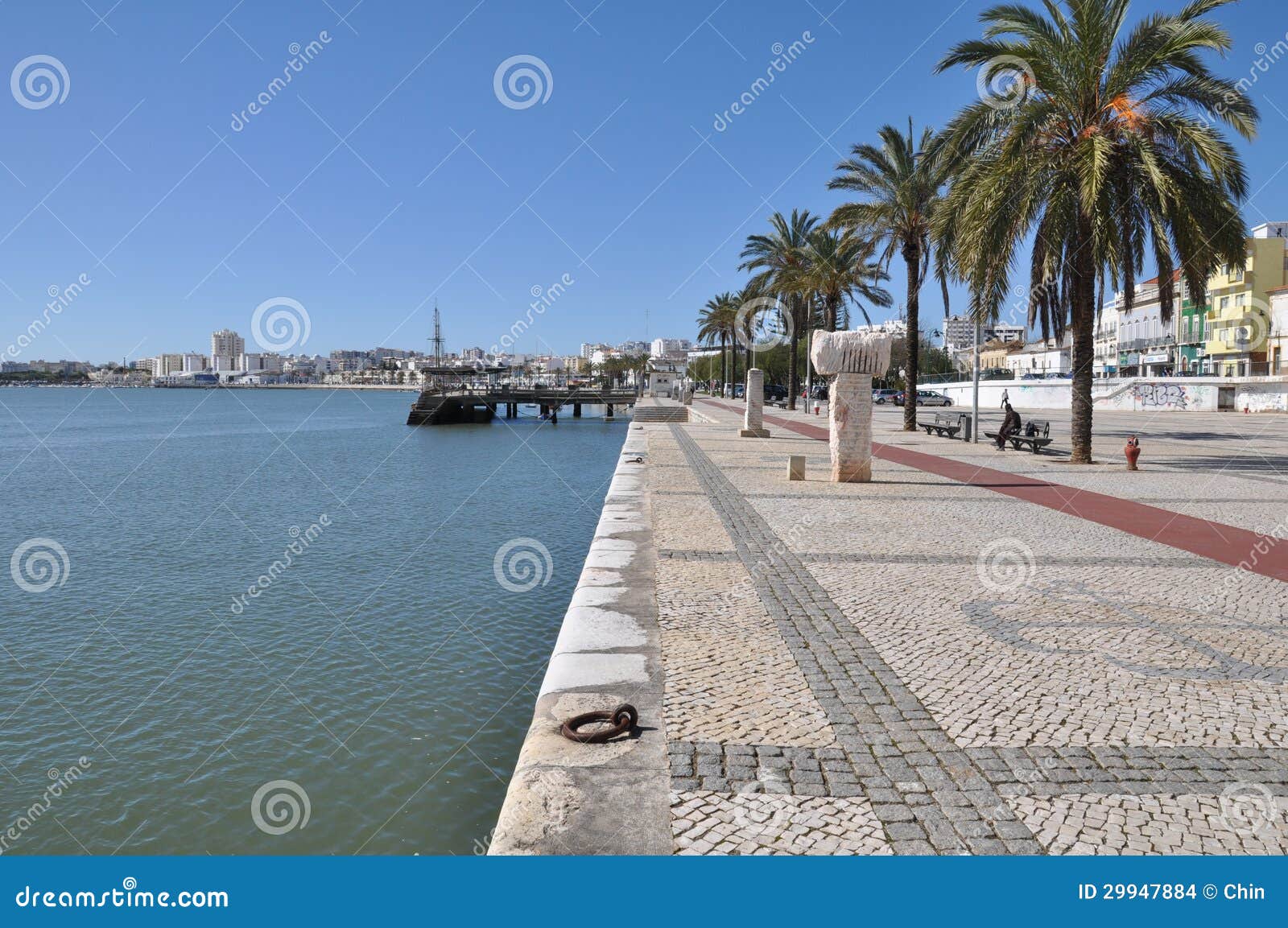 harbour of portimao, algarve, portugal, europe