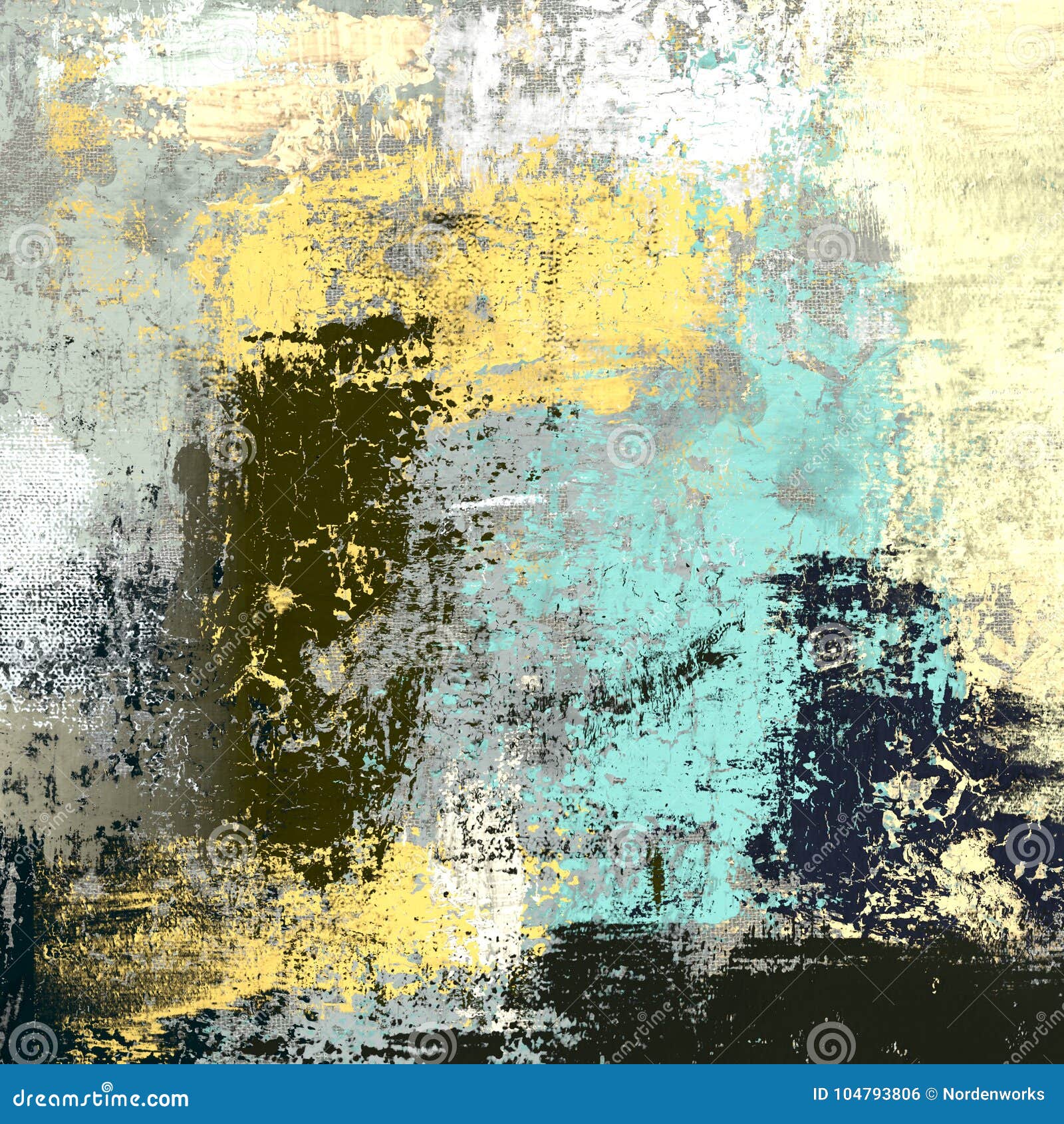 Oil Painting on Canvas Handmade. Abstract Art Texture. Colorful Texture