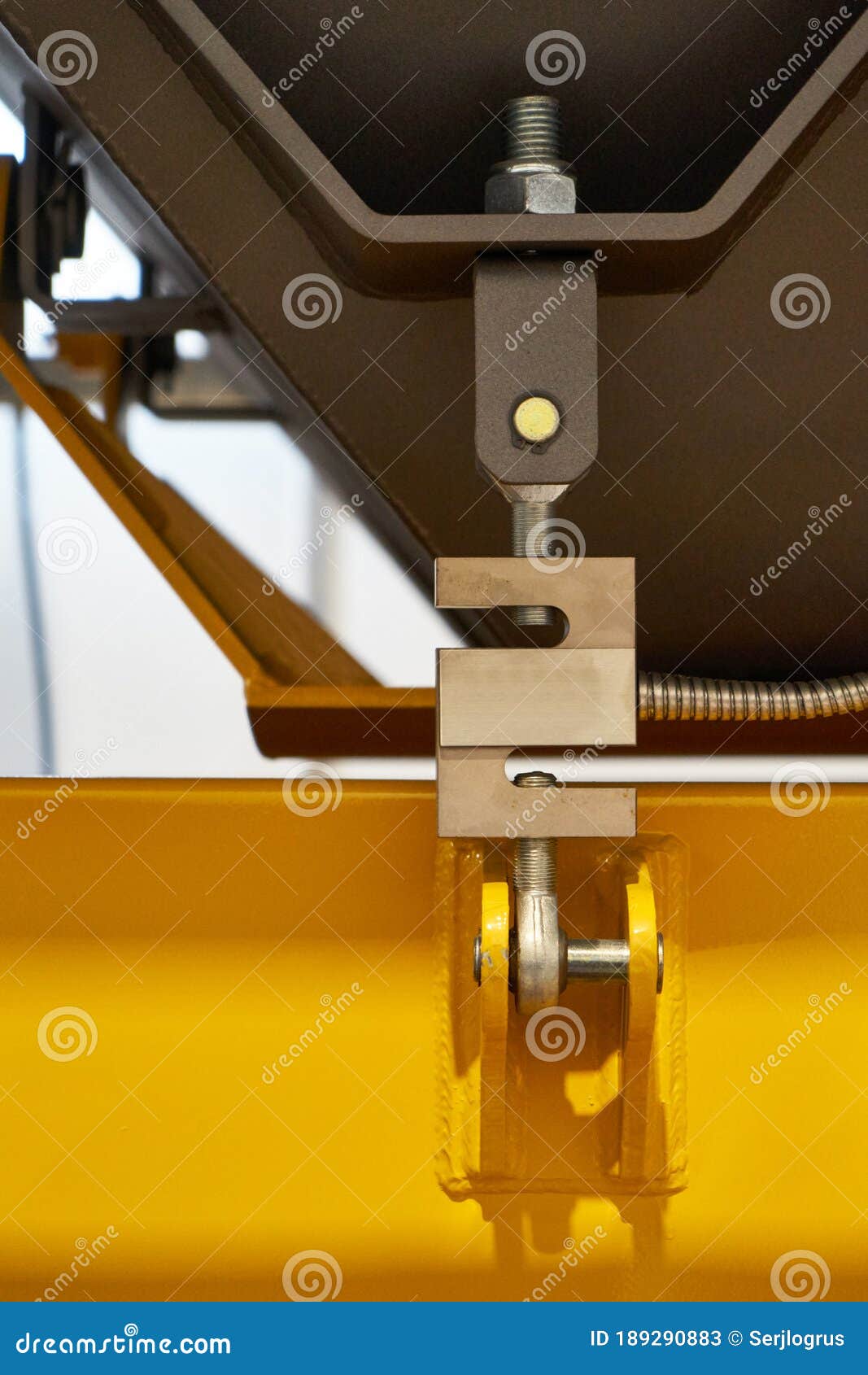 The Image of Strain Gauge of Industrial Equipment Stock Image Image