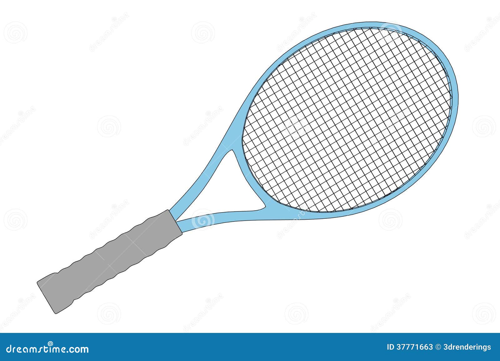 Image of tennis racket stock illustration. Illustration of sport - 37771663