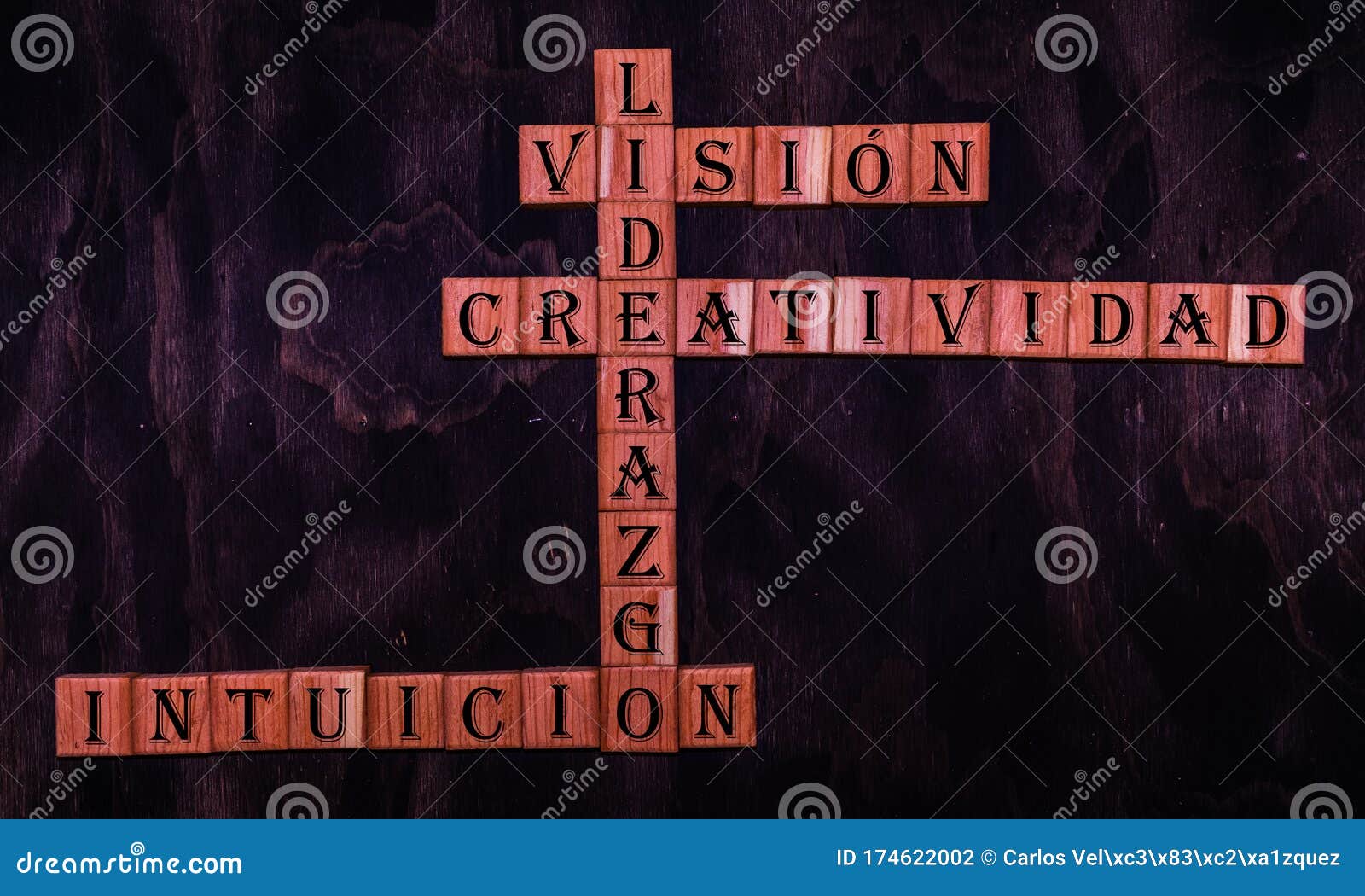 crossword of word liderazgo