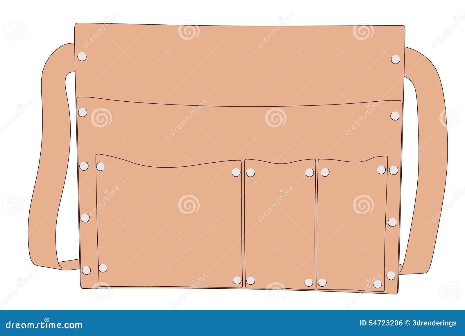 Image of toolbag stock illustration. Illustration of work 54723206