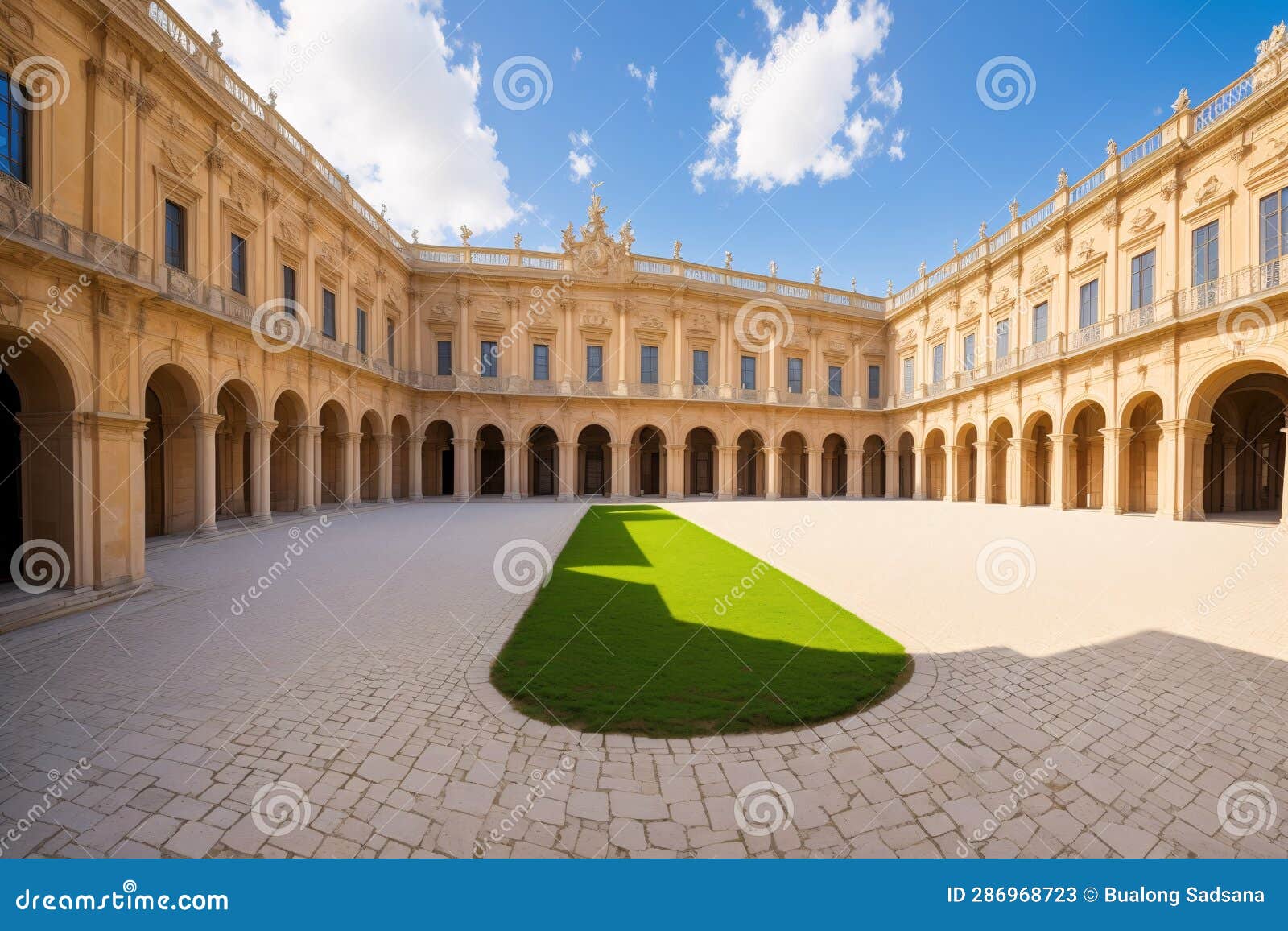 a tour of the palace complex in migr d made with generative ai