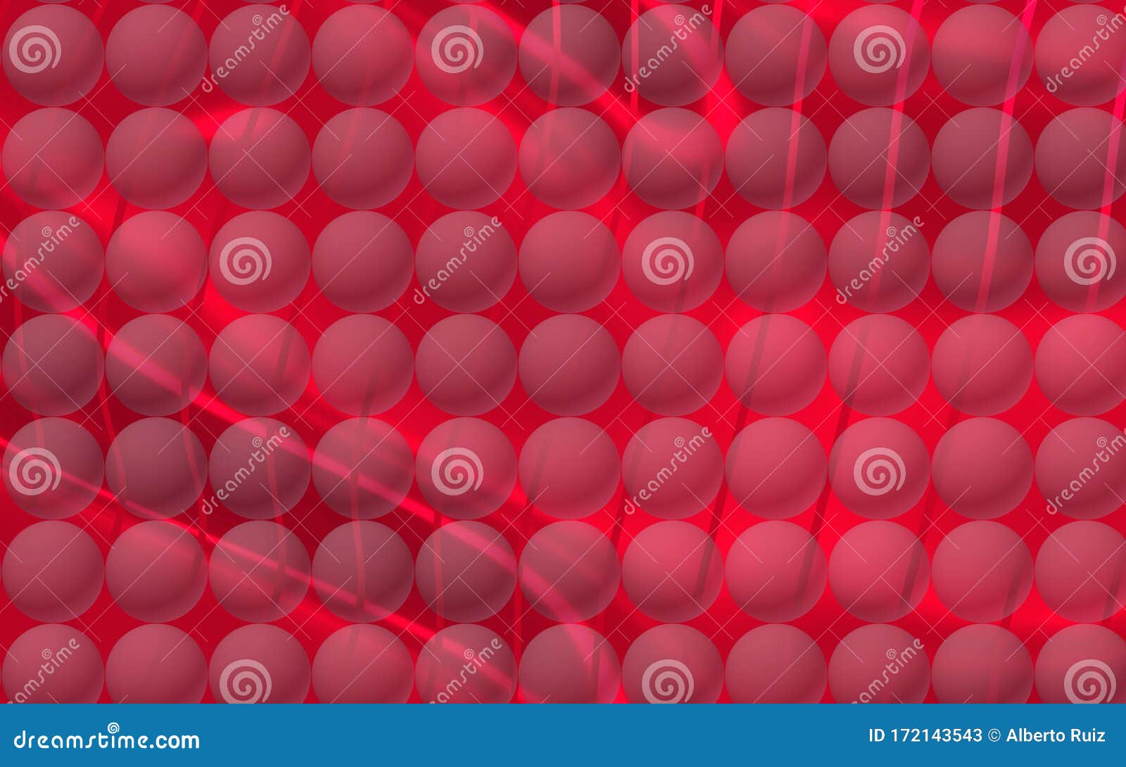 10 image of transparent balls in soft light environmet with curve lines