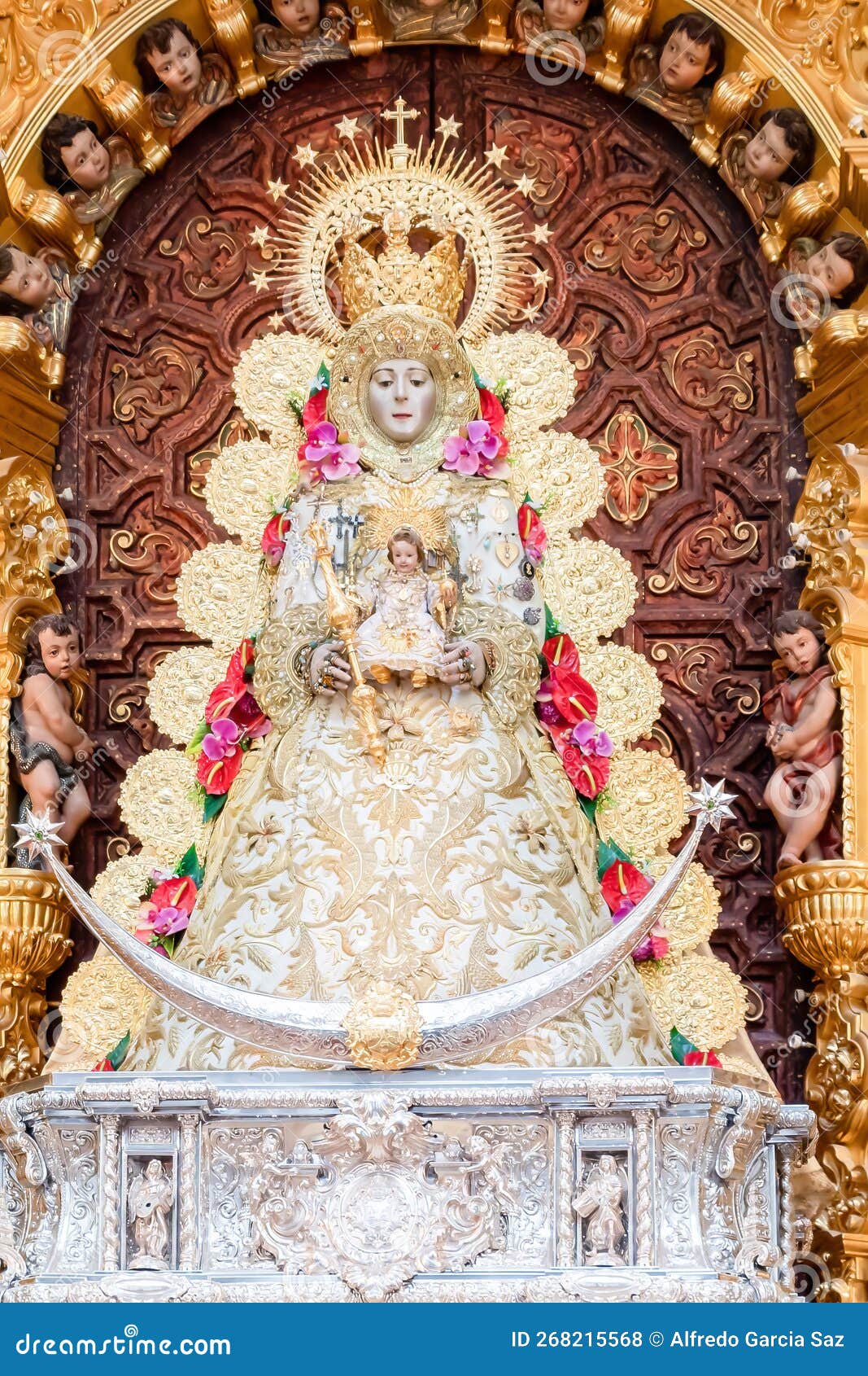 Image of the Virgen Del Rocio,