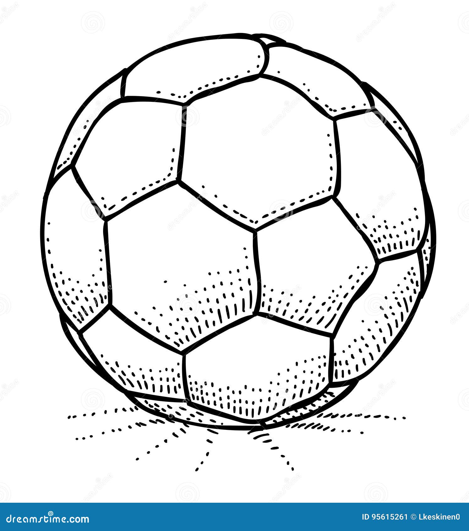 Ícone de bola de futebol símbolo de jogo de futebol dos desenhos