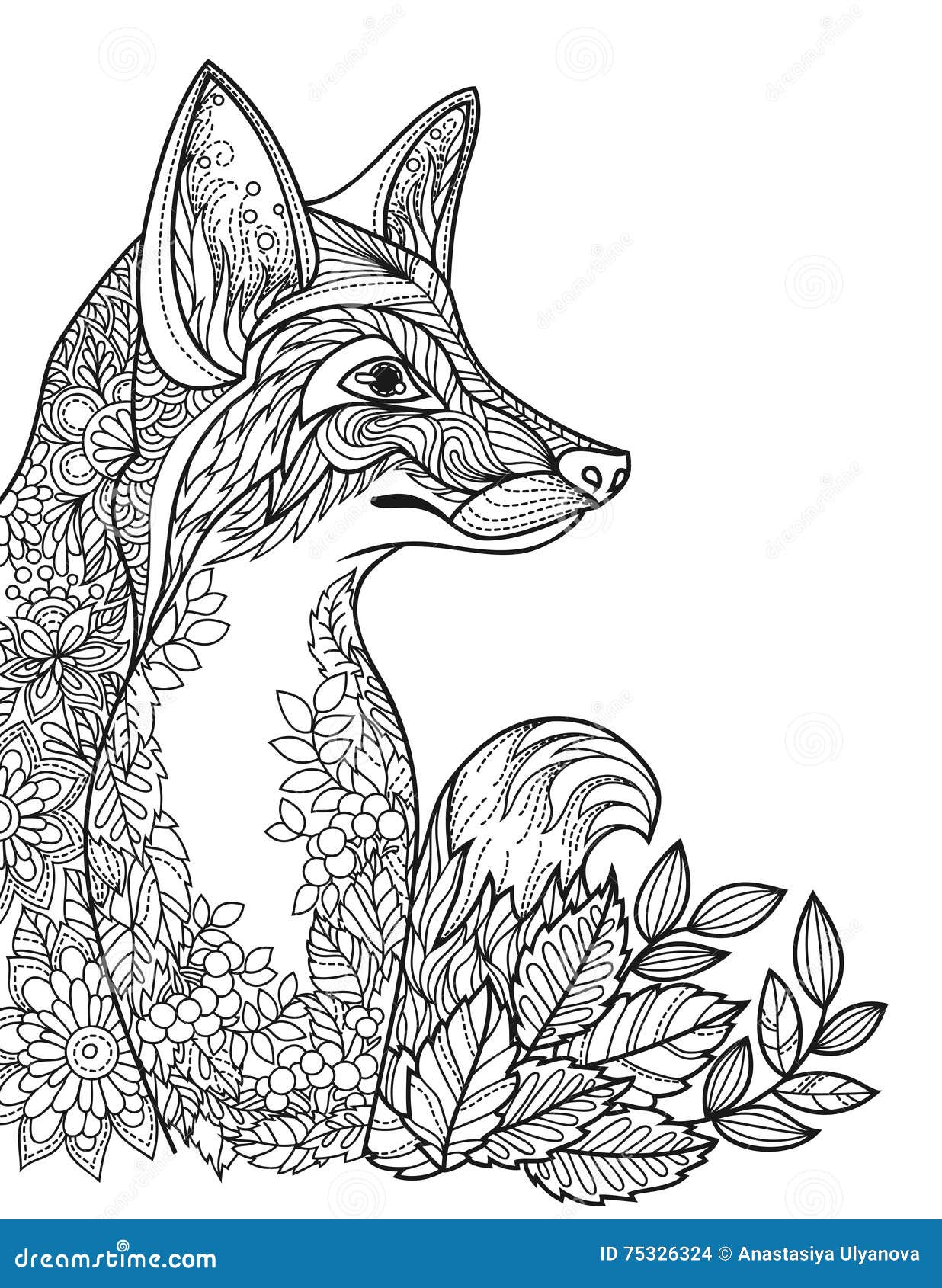 Desenhos para colorir gratuitos de Raposas para baixar - Raposas - Coloring  Pages for Adults