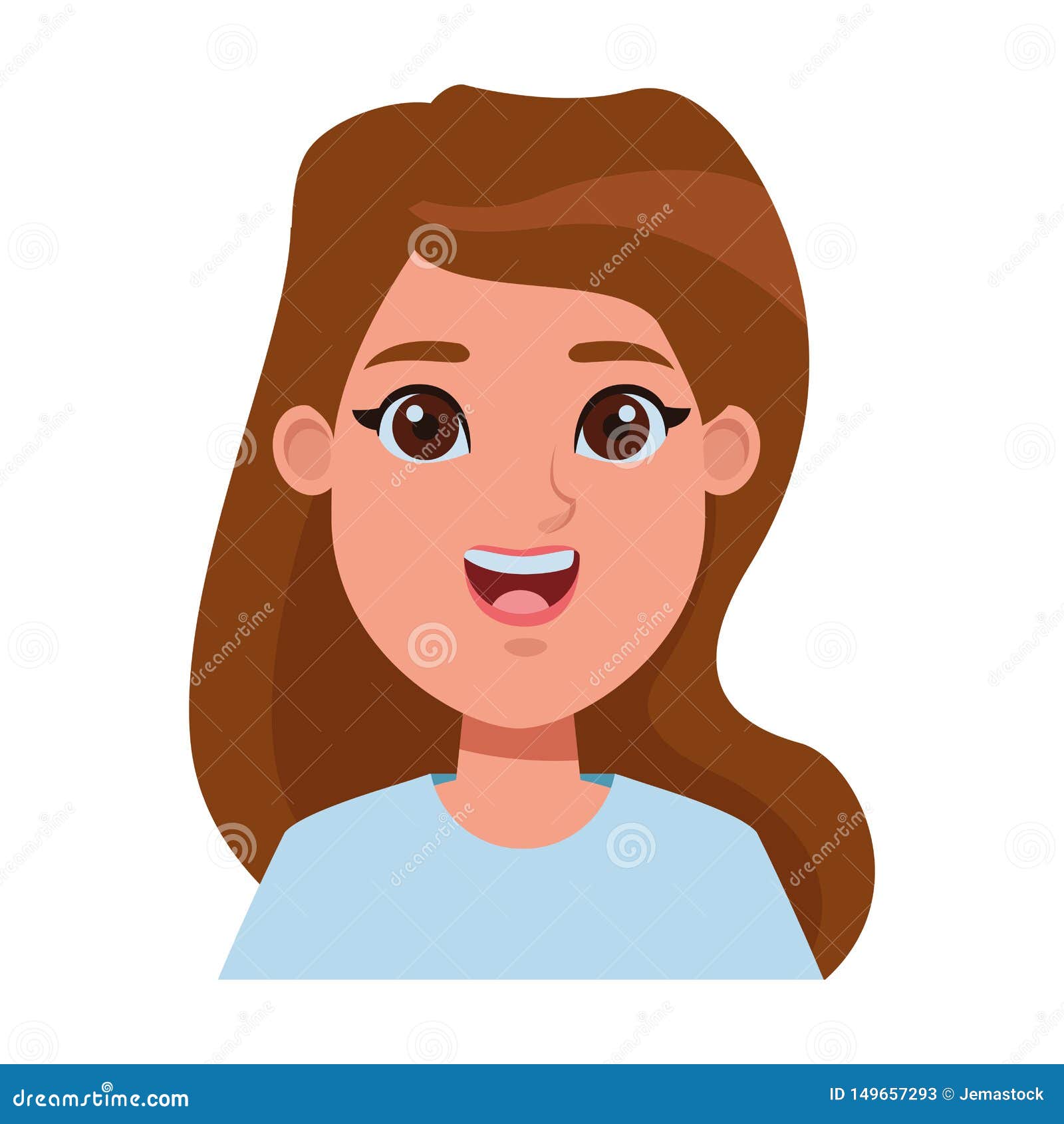 Imagen Del Perfil Del Personaje De Dibujos Animados Del Avatar De La Mujer Joven Ilustración del Vector - Ilustración de travieso, mirando: 149657293 Imagen Del Perfil Del Personaje De Dibujos Animados Del Avatar De La Mujer Joven Ilustración del Vector - Ilustración de travieso, mirando: 149657293