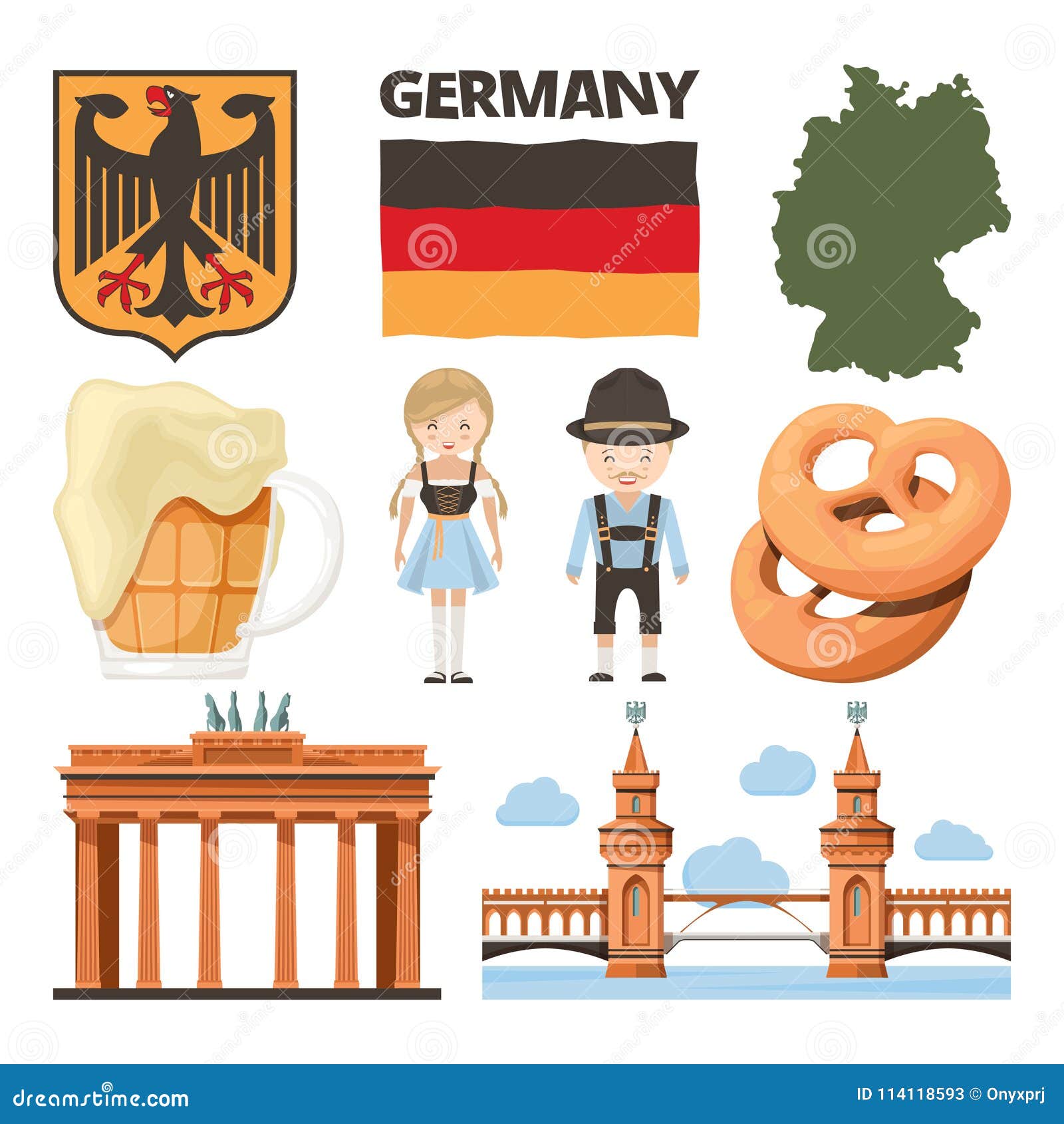 Игры на тему германия. Символы Германии. Культурные символы Германии. Символы Германии для детей. Символы Германии в картинках.