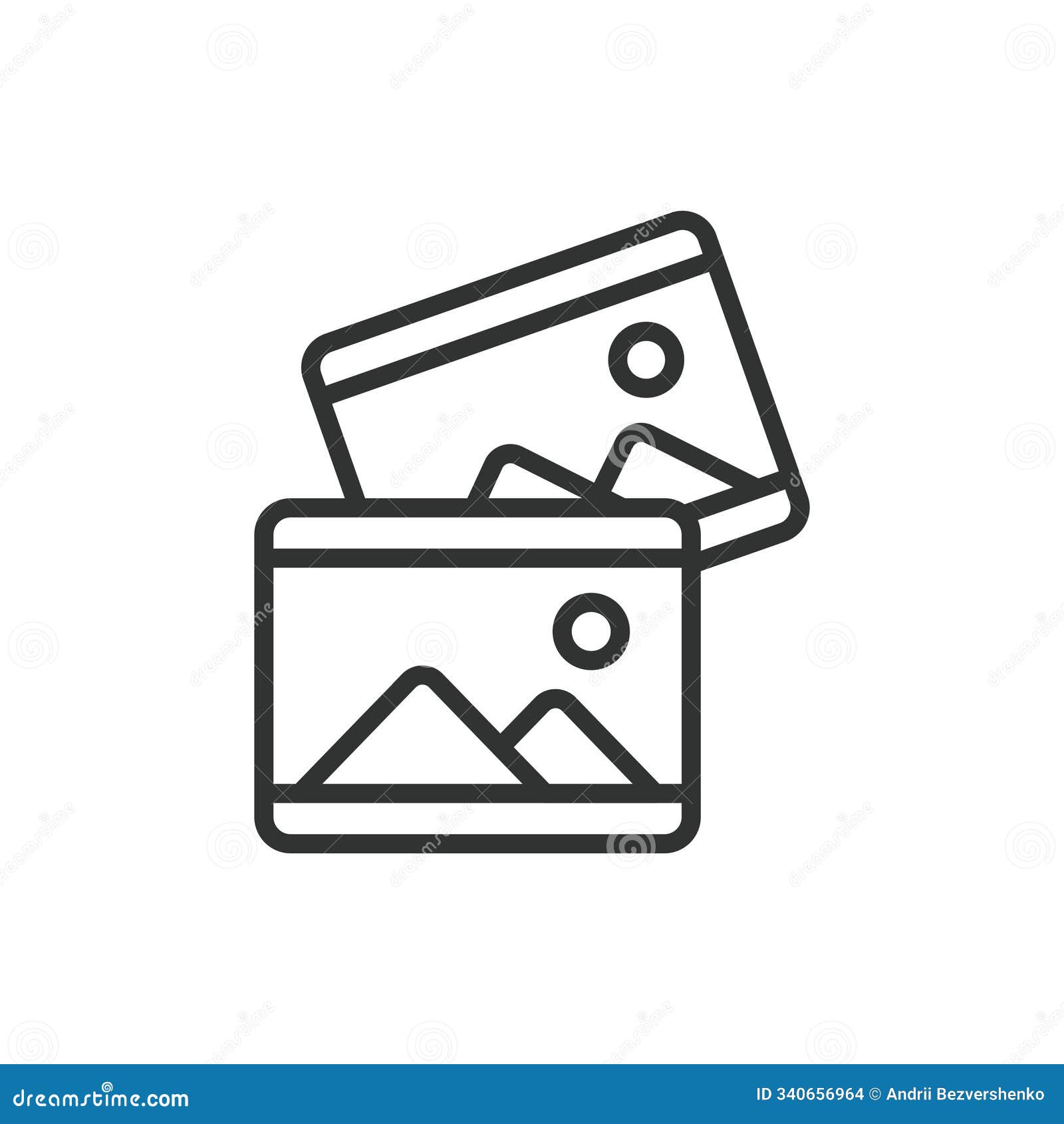 images files, in line . images files, photo files, image format, file types, jpg, png, gif on white background