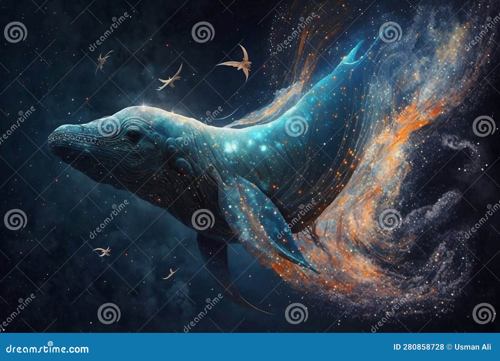 Imaginative Creations Unveiling the Depths of the Universe. AI Stock