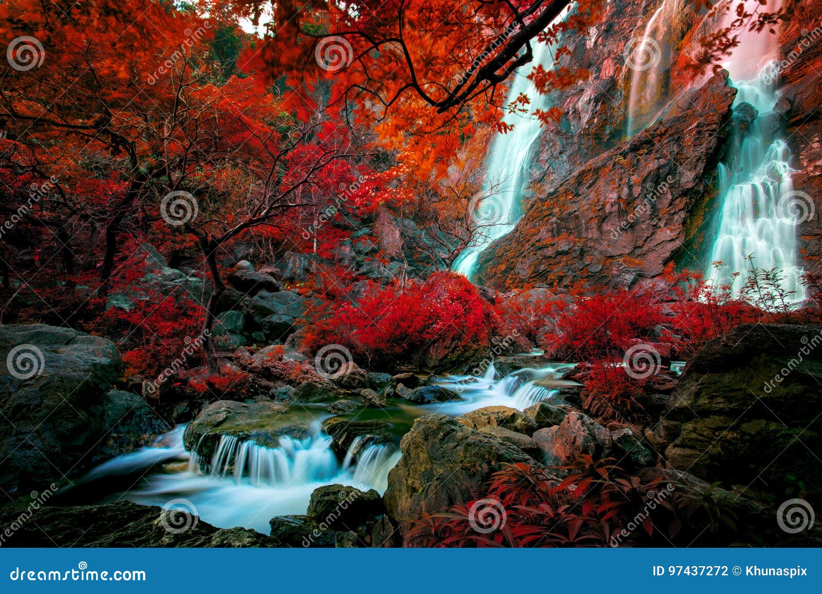 imagine colorful of klinimagine colorful of klong lan water fall