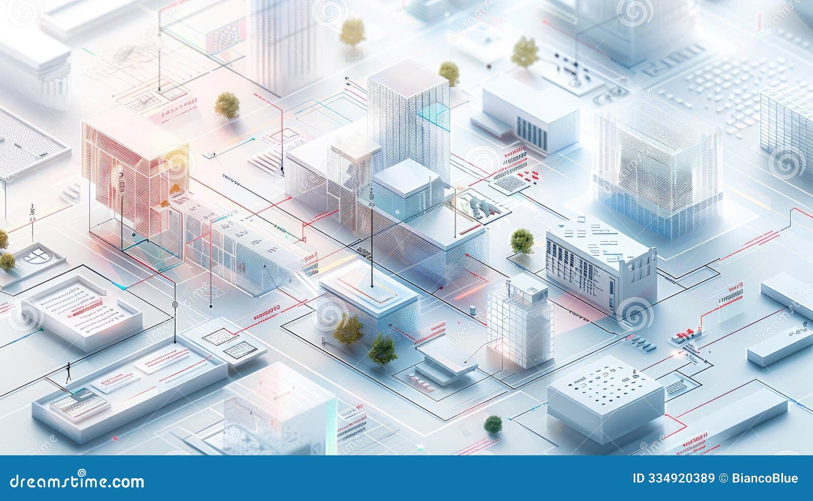 imagine a modern urban landscape with advanced digital technologies and infrastructure. aig53m