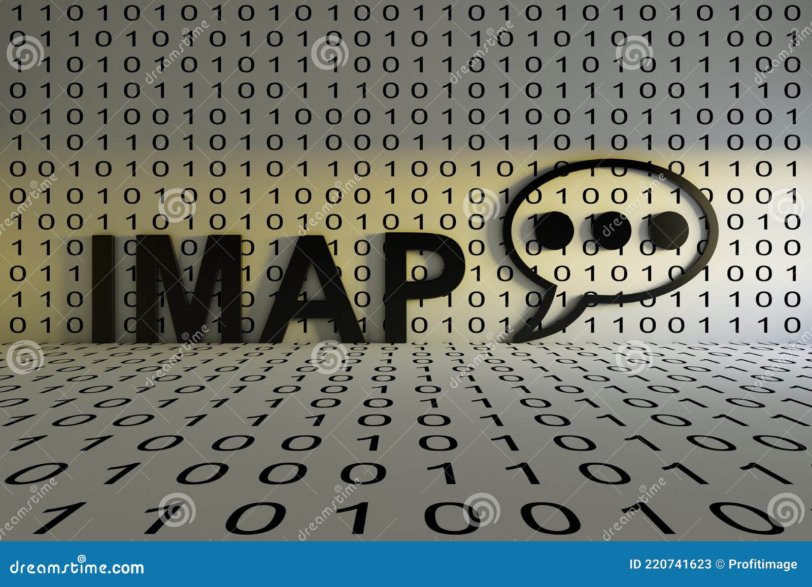imap concept text sunlight 3d