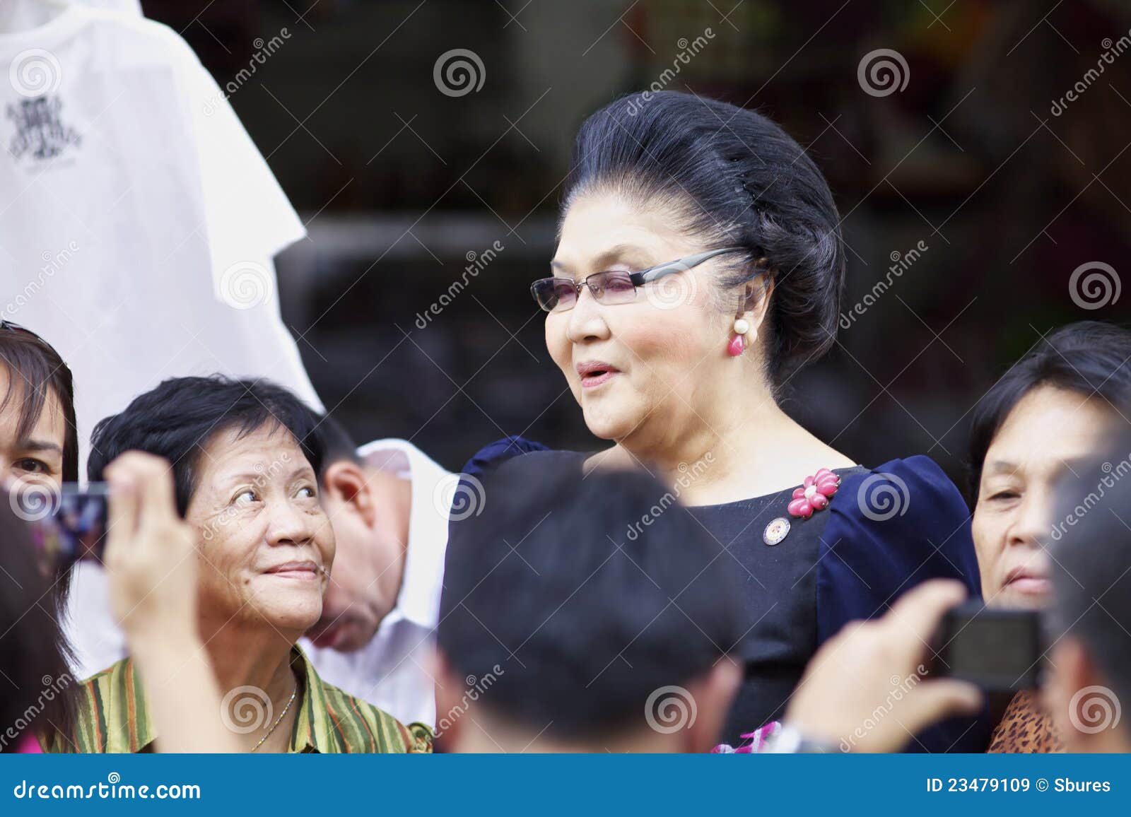 Imelda Marcos editorial stock image. Image of marcos - 23479109
