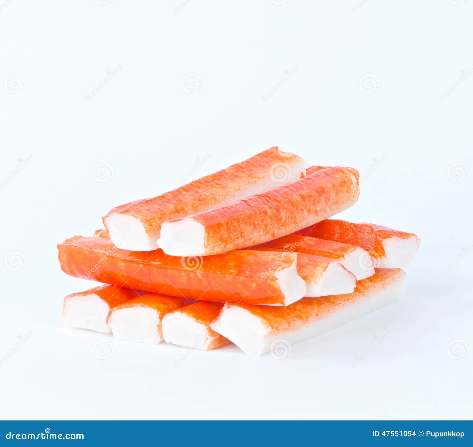 Imitation crabmeat stock photo. Image of nutrition, heap 47551054