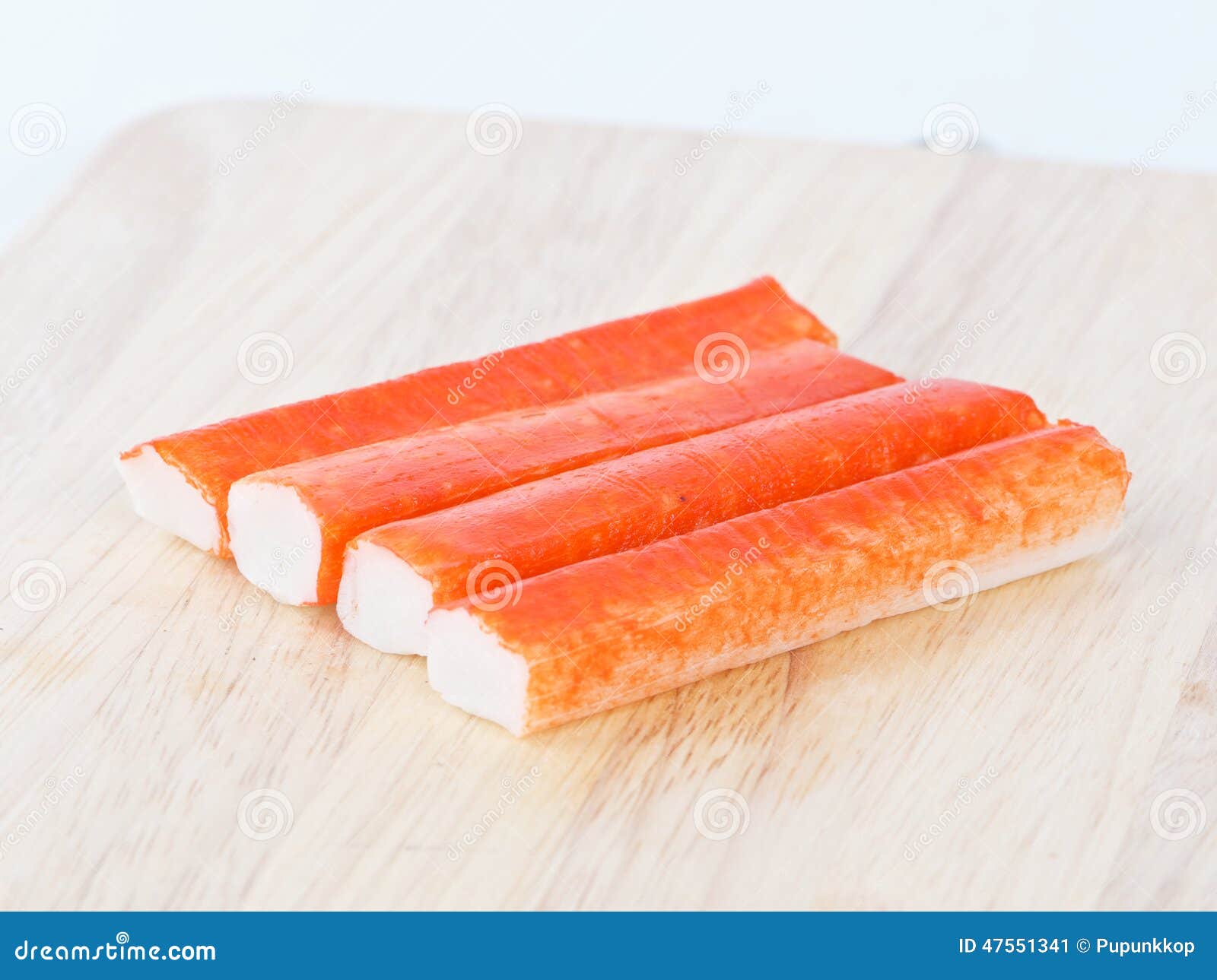 Imitation crabmeat stock image. Image of stack, food 47551341