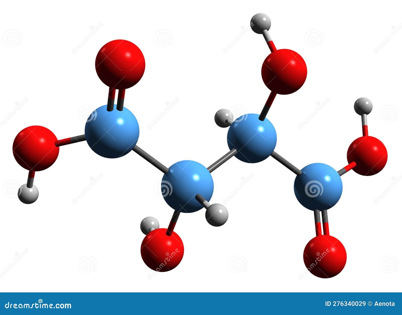 Immagine 3d Della Formula Scheletrica Dell'acido Tartarico Illustrazione di  Stock - Illustrazione di abbandono, cellula: 276340029