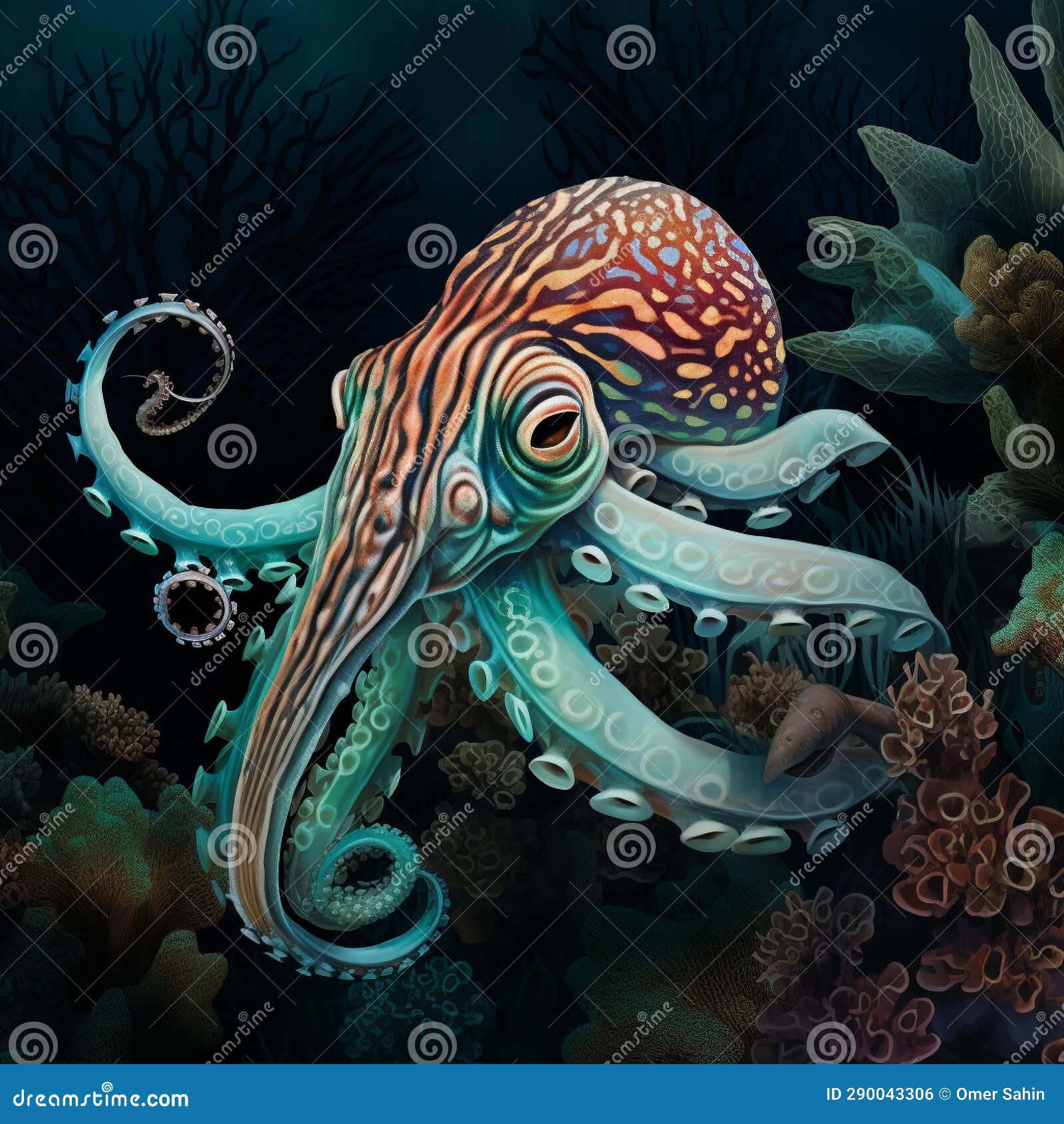 Animal Cuttlefish HD Wallpaper