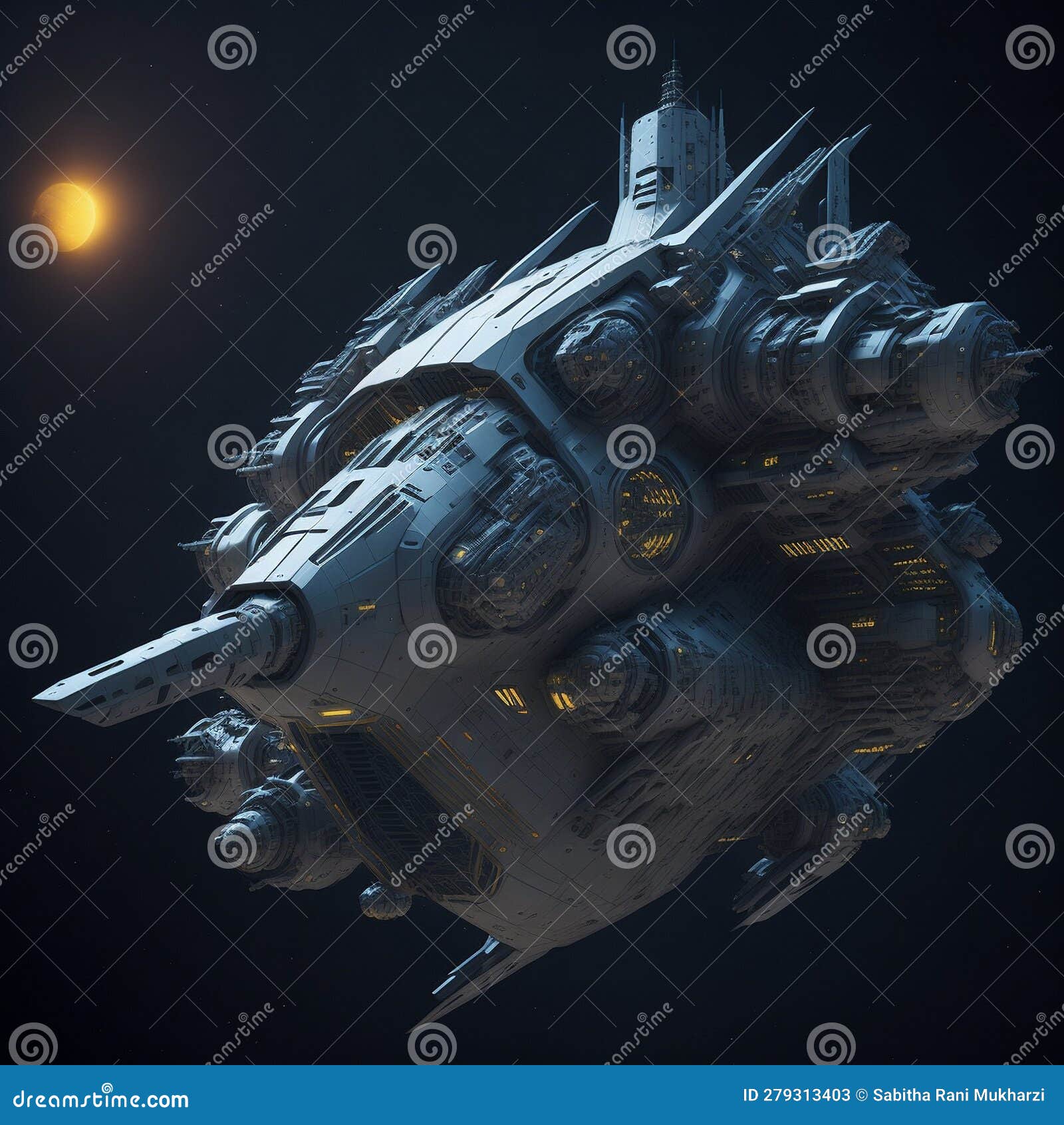 battle royale: futuristic arena of gladiators and robots