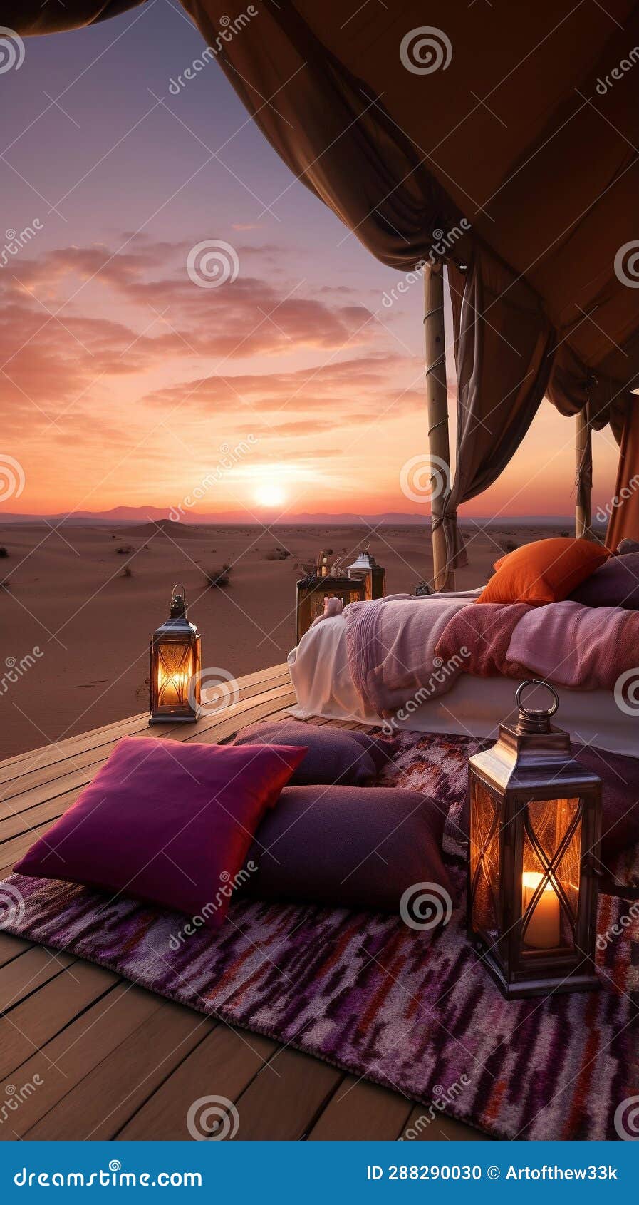 serenity in the sands: luxury desert resort experience