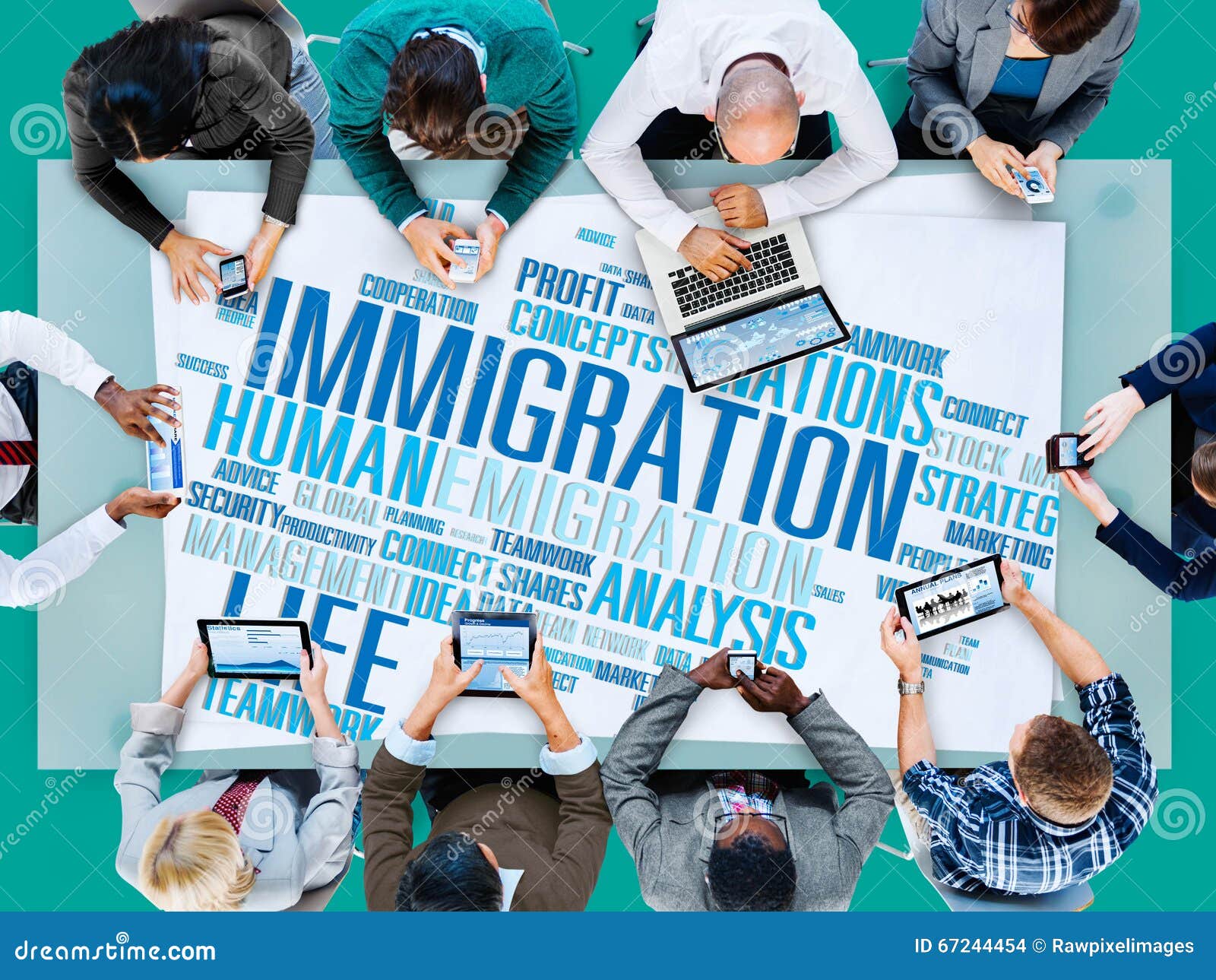 immigration international government law customs concept