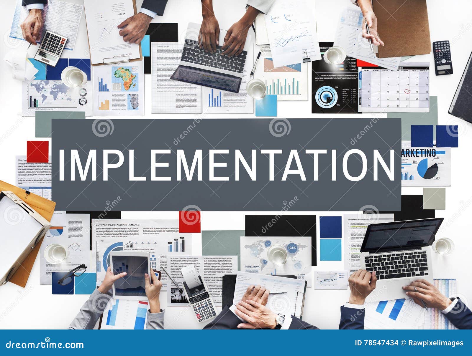 implementation achieve effect installing perform concept