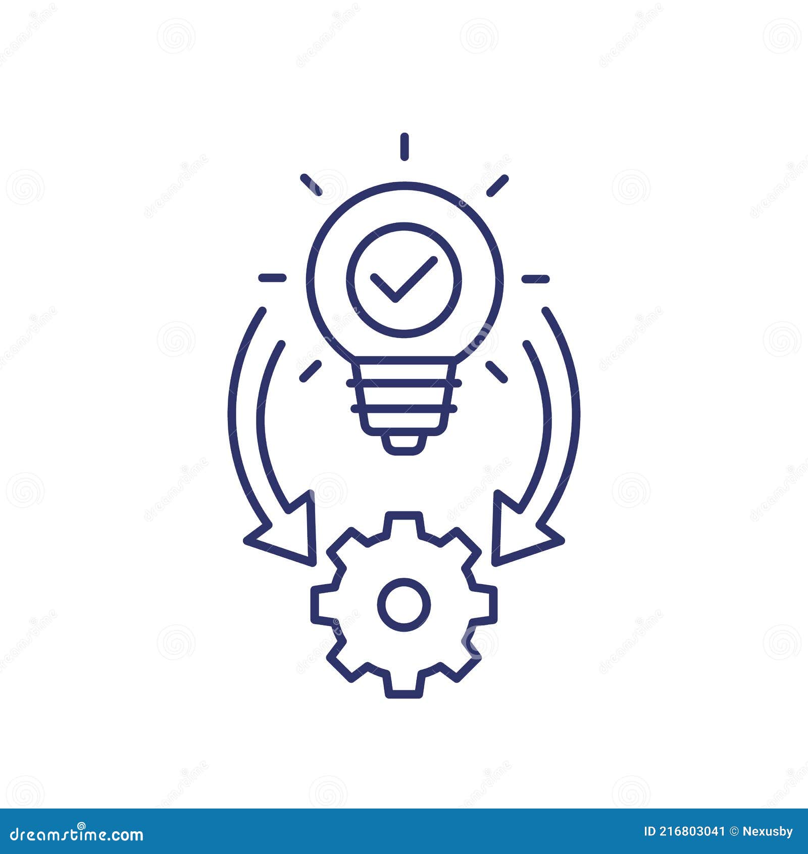 Implementation Icon. Implementation Concept Symbol Design, Vecto Vector ...