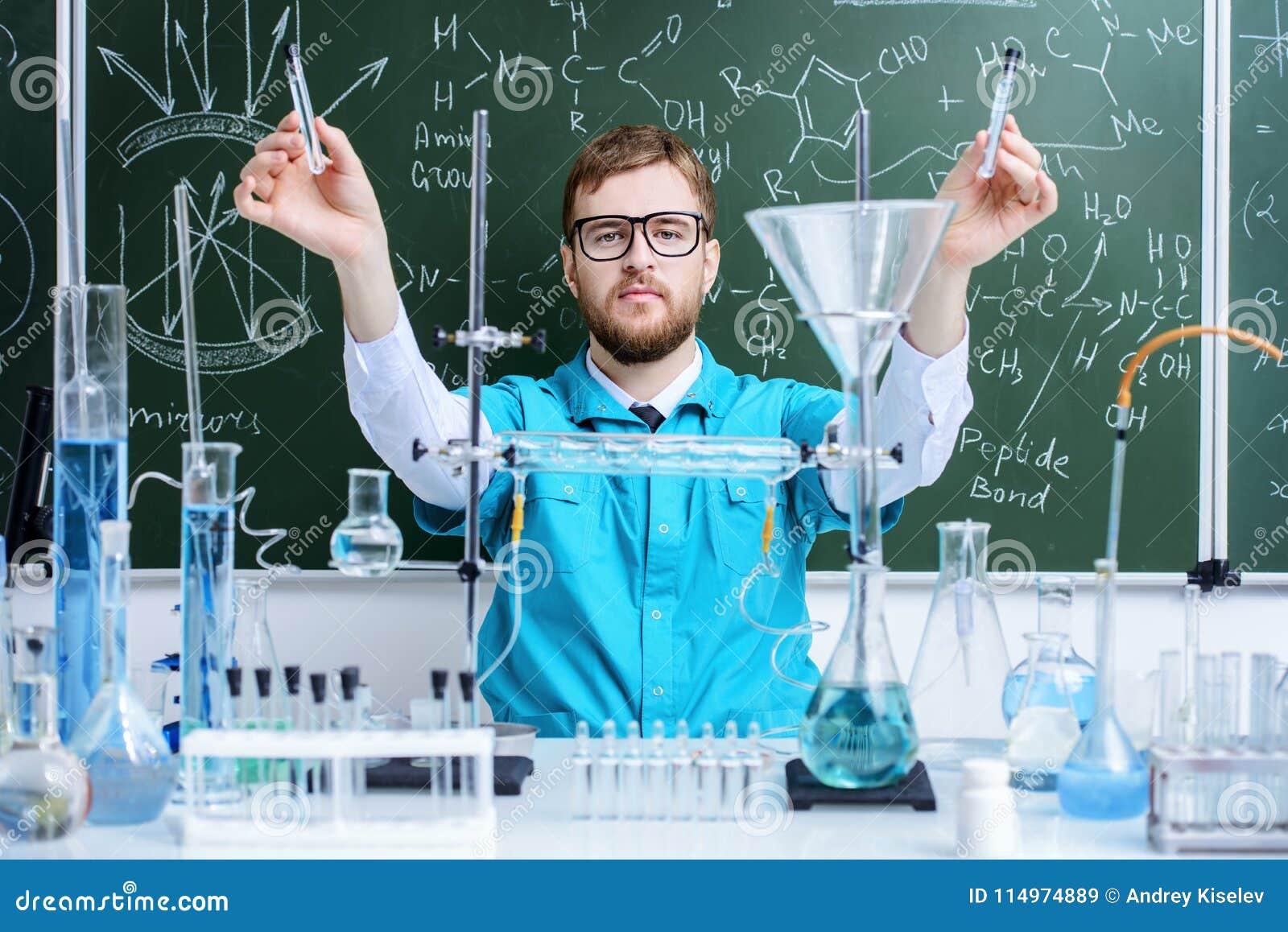 Important Discoveries in Science Stock Image Image of experiment