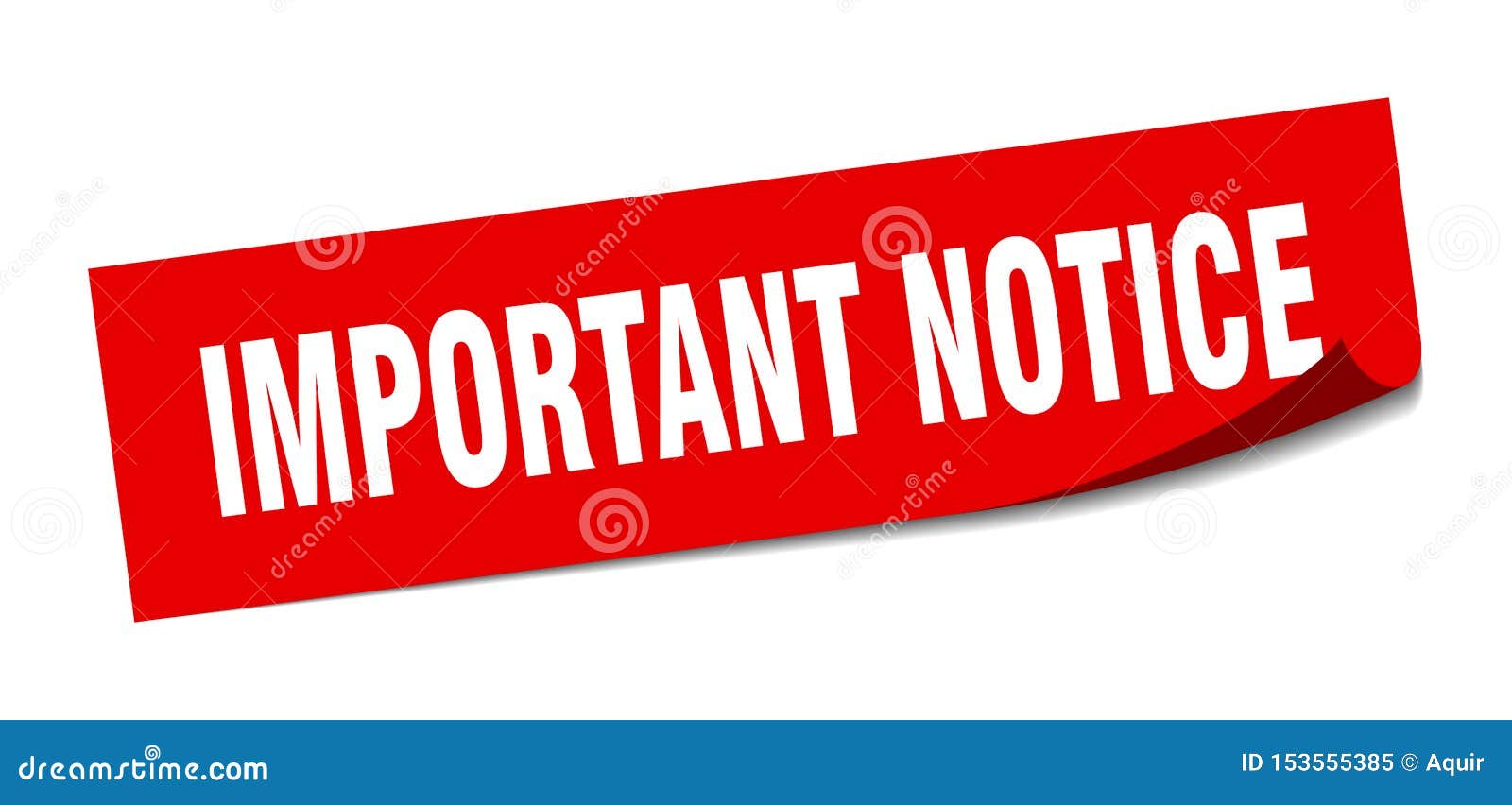 Important notice sticker stock vector Illustration of element 153555385 Important notice sticker stock vector Illustration of element 153555385
