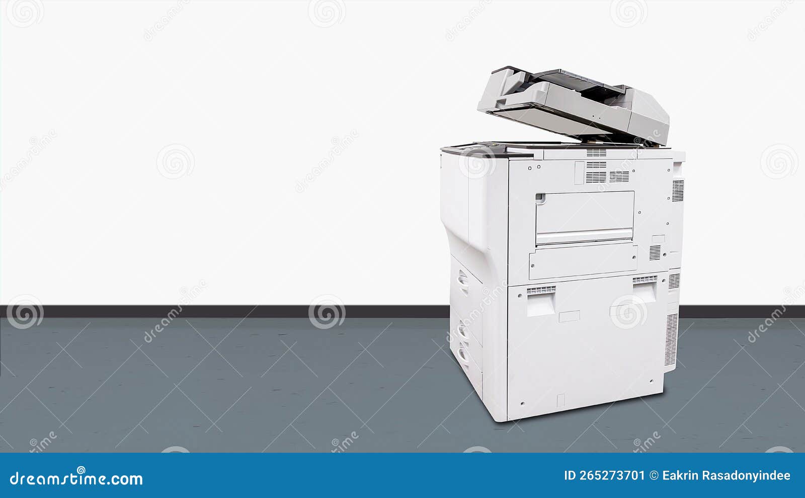 Lugar De Trabajo Del Escáner De Fotocopiadora De Impresoras