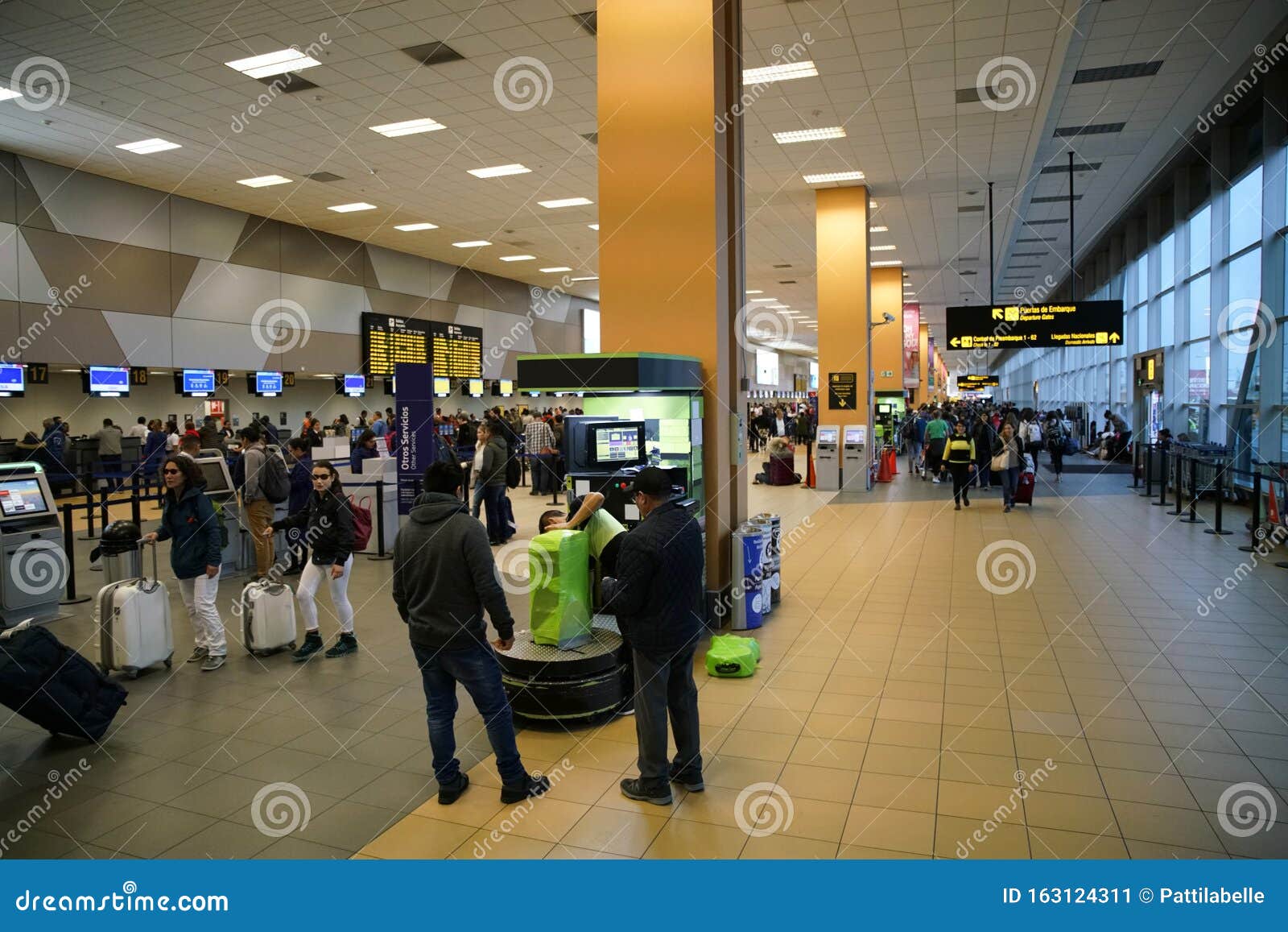 Jorge Chavez International Airport, Lima, Peru Editorial Photo - Image