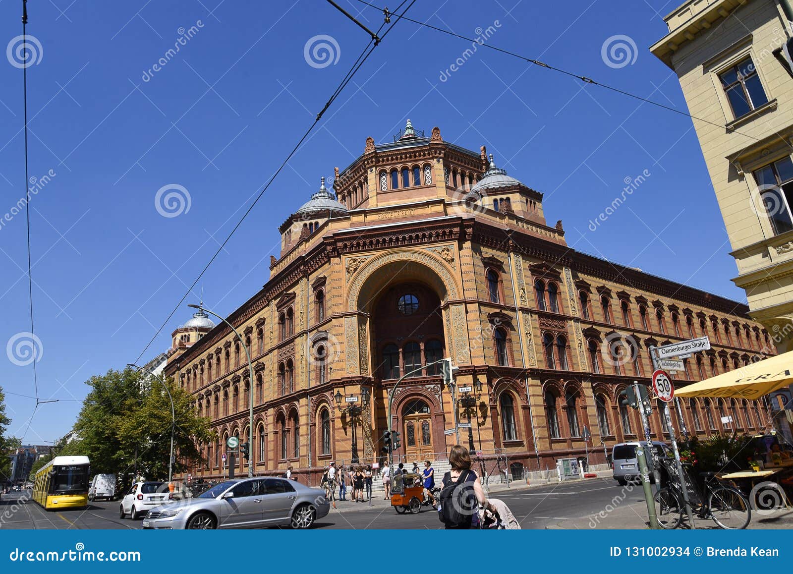 The Former Post Office Now a Hotel in Berlin Capital City of Germany