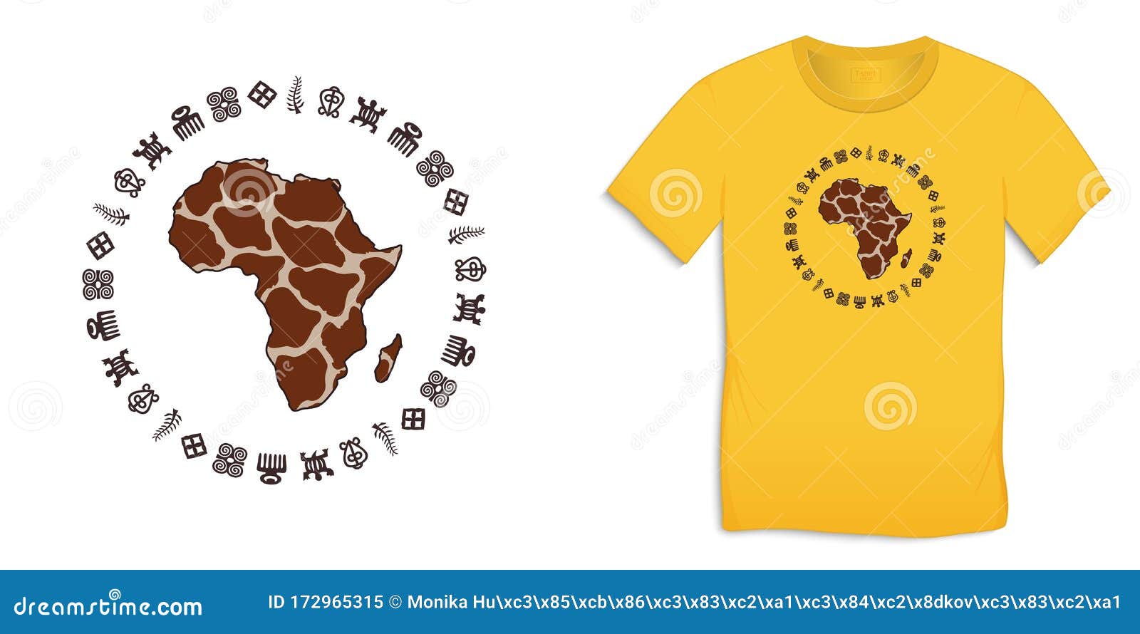 Download Imprimir En Diseno Grafico De Camisetas Africa Map Globe Con Simbolos Adinkra Jeroglificos Africanos Amarillo Ilustracion Del Vector Ilustracion De Globo Ropa 172965315