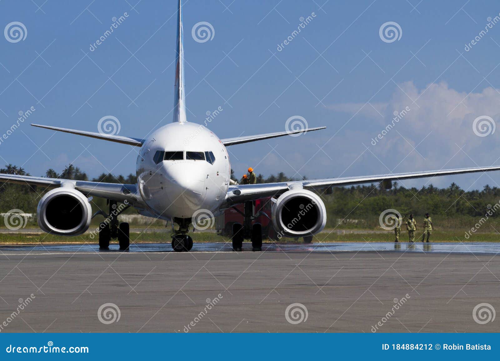 Inauguration of First Landing of Fly Dubai at Abeid Amani International ...