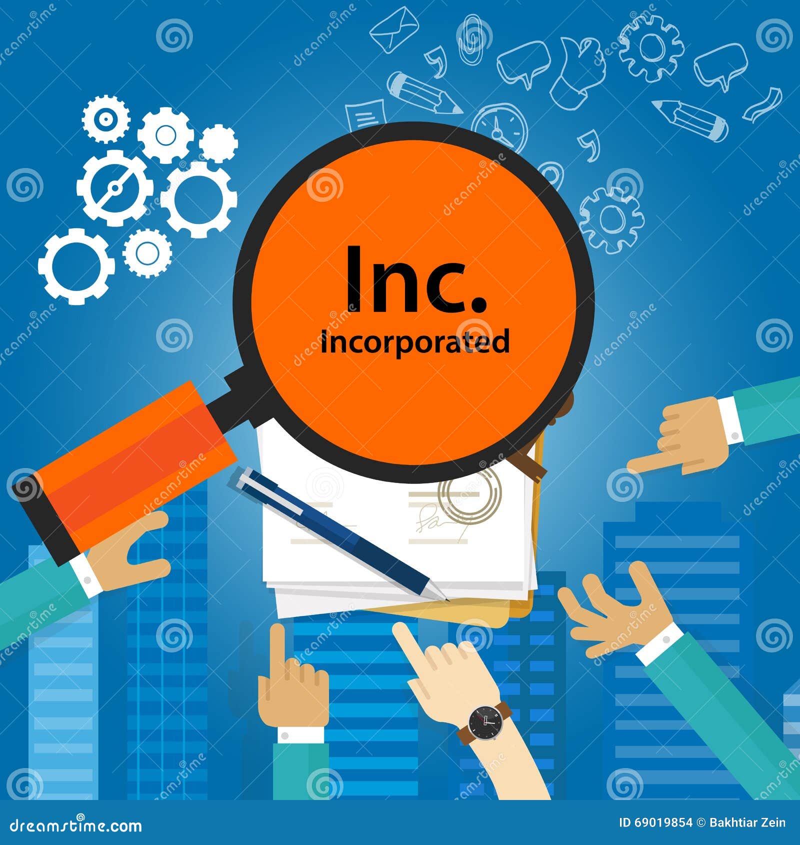 Inc Incorporated Types of Business Corporation Organization Entity